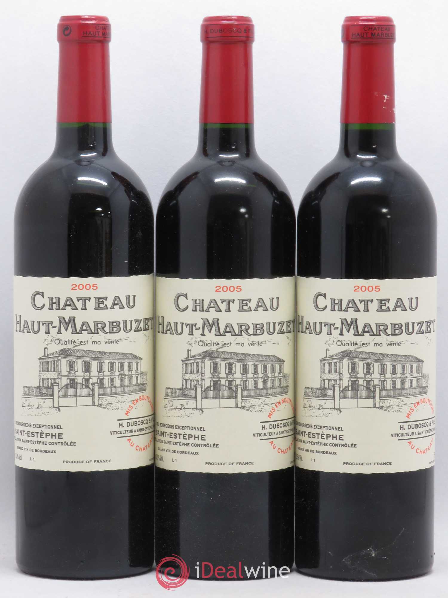 Château Haut Marbuzet 2005 - Lot de 12 bouteilles - 4