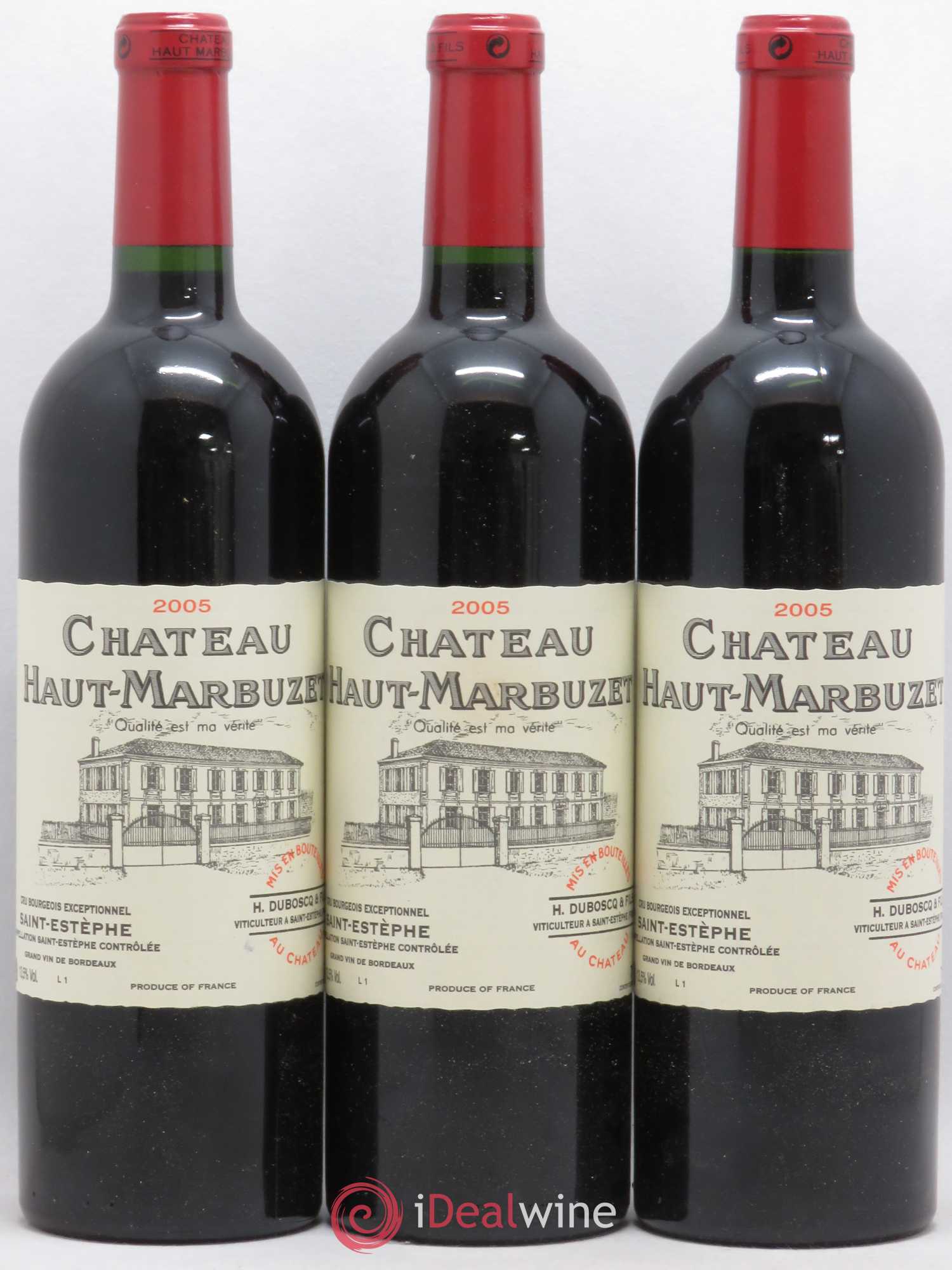 Château Haut Marbuzet 2005 - Lot de 12 bouteilles - 3