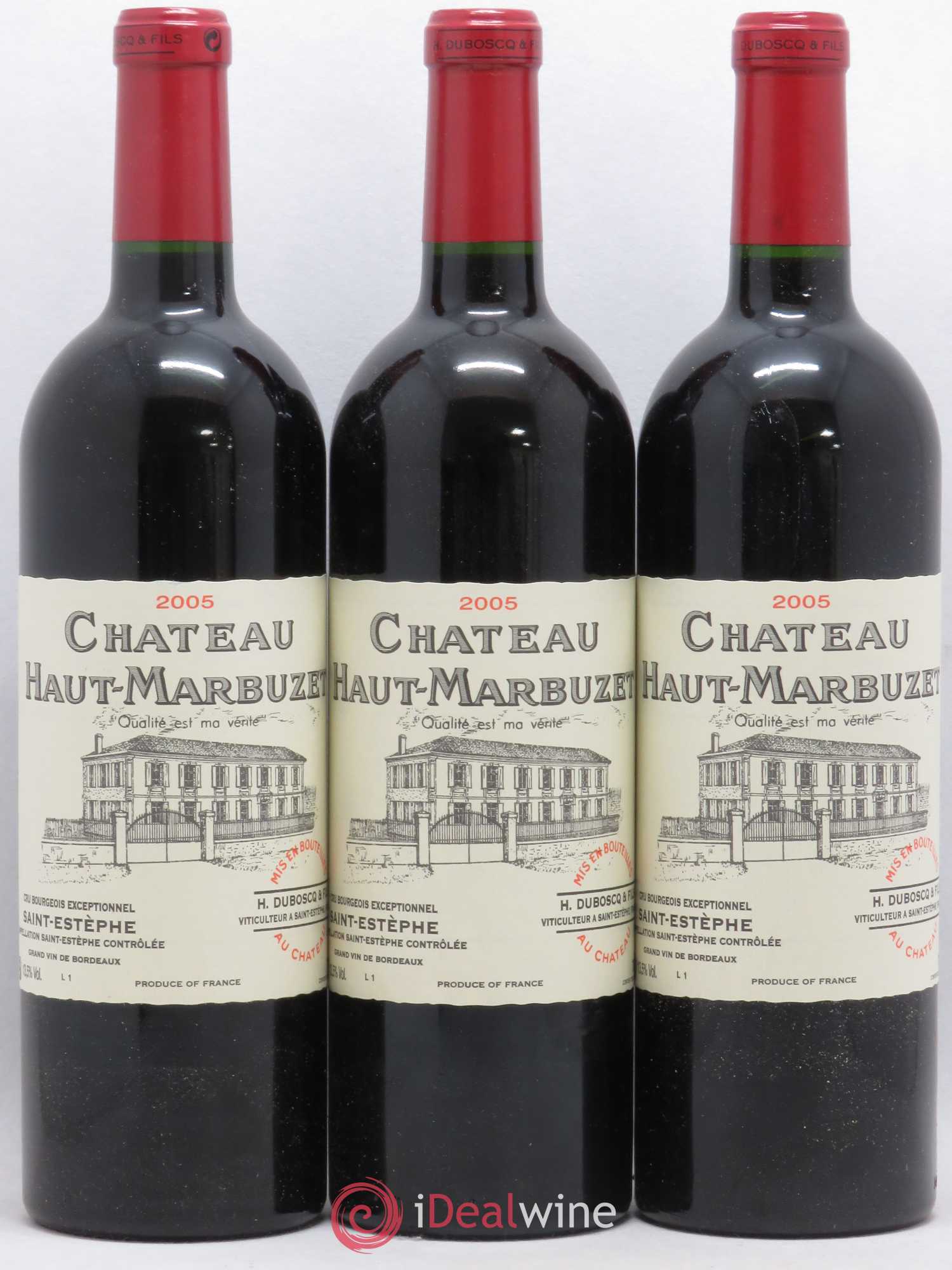 Château Haut Marbuzet 2005 - Lot de 12 bouteilles - 4