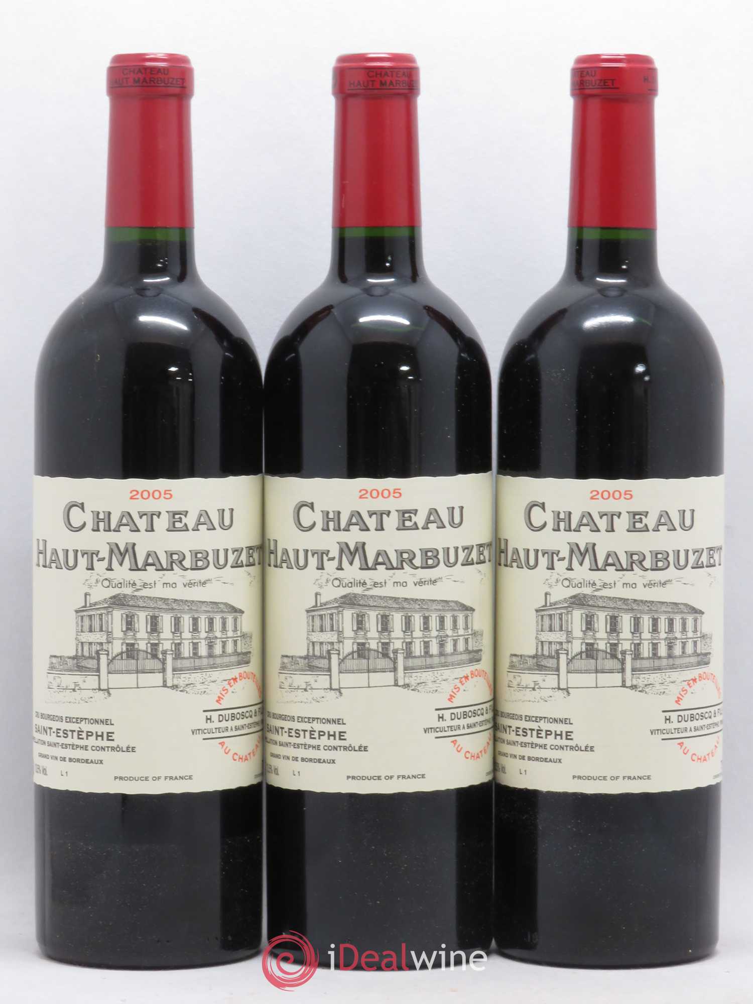 Château Haut Marbuzet 2005 - Lot de 12 bouteilles - 3