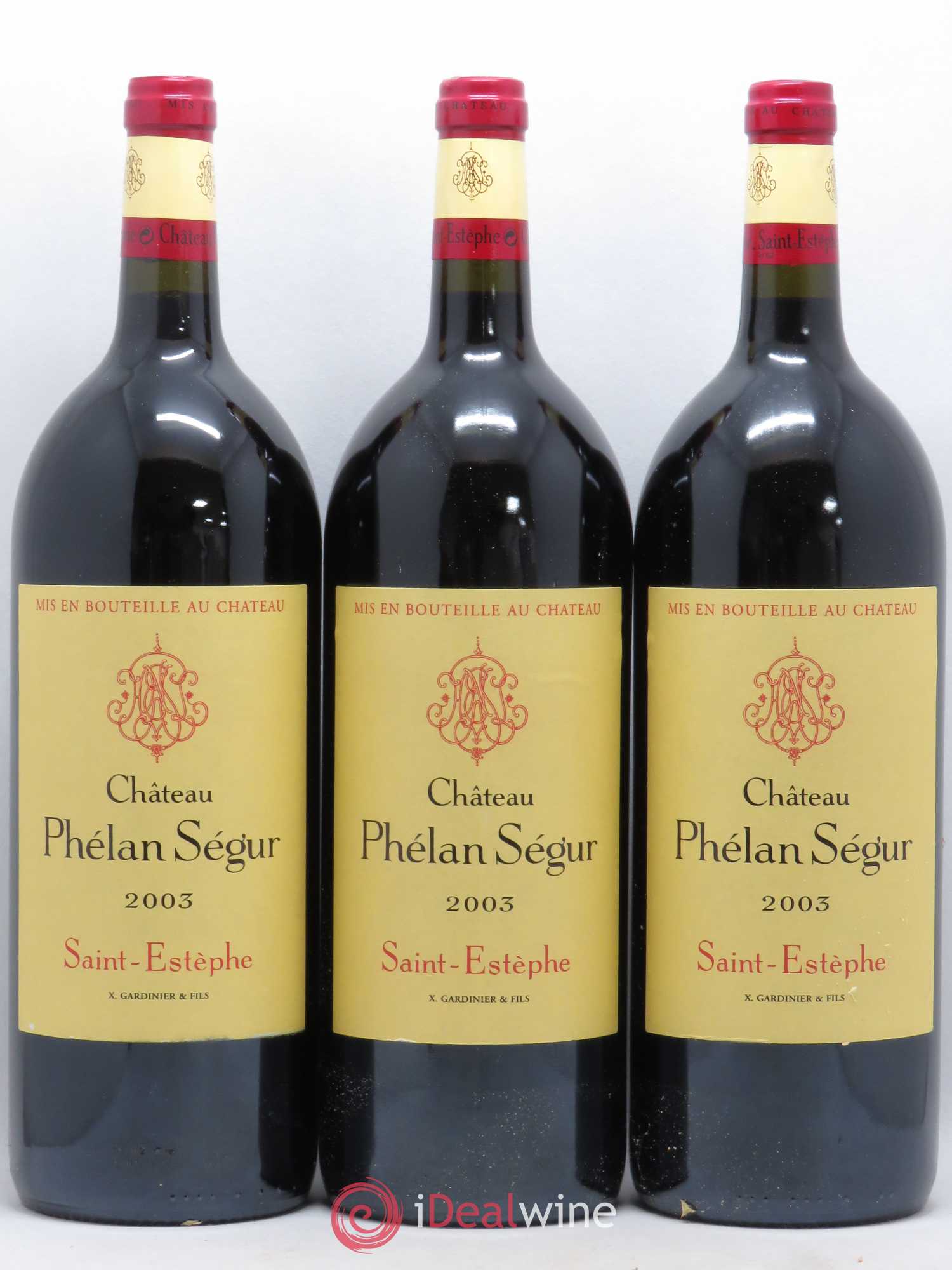 Château Phélan Ségur 2003 - Lot de 6 magnums - 2