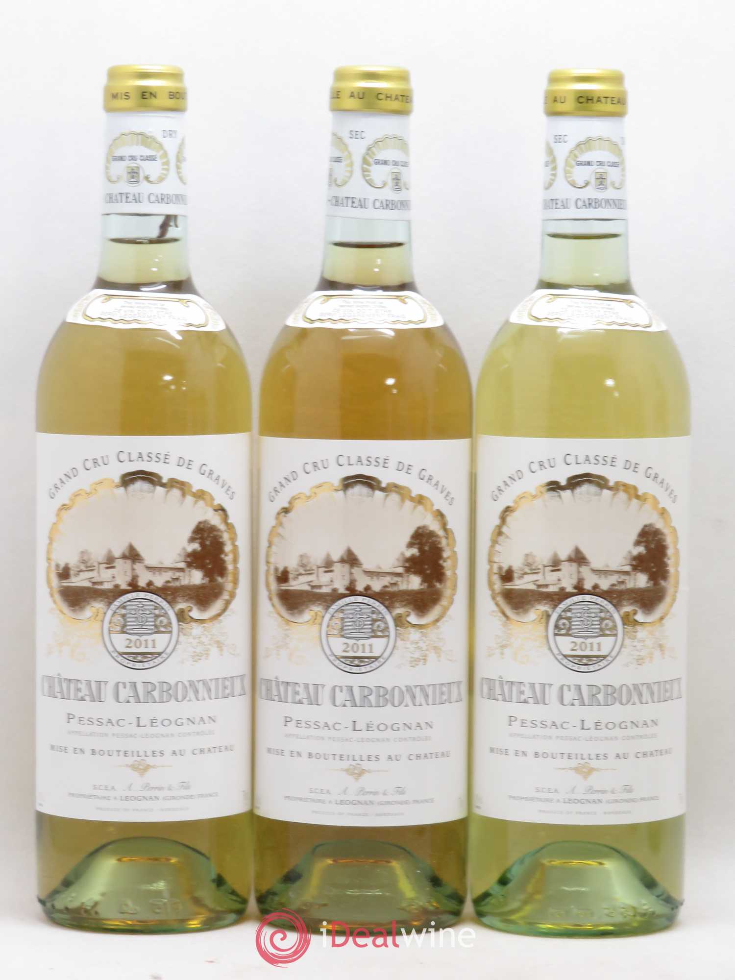 Château Carbonnieux Cru Classé de Graves 2011 - Lot de 6 bouteilles - 2
