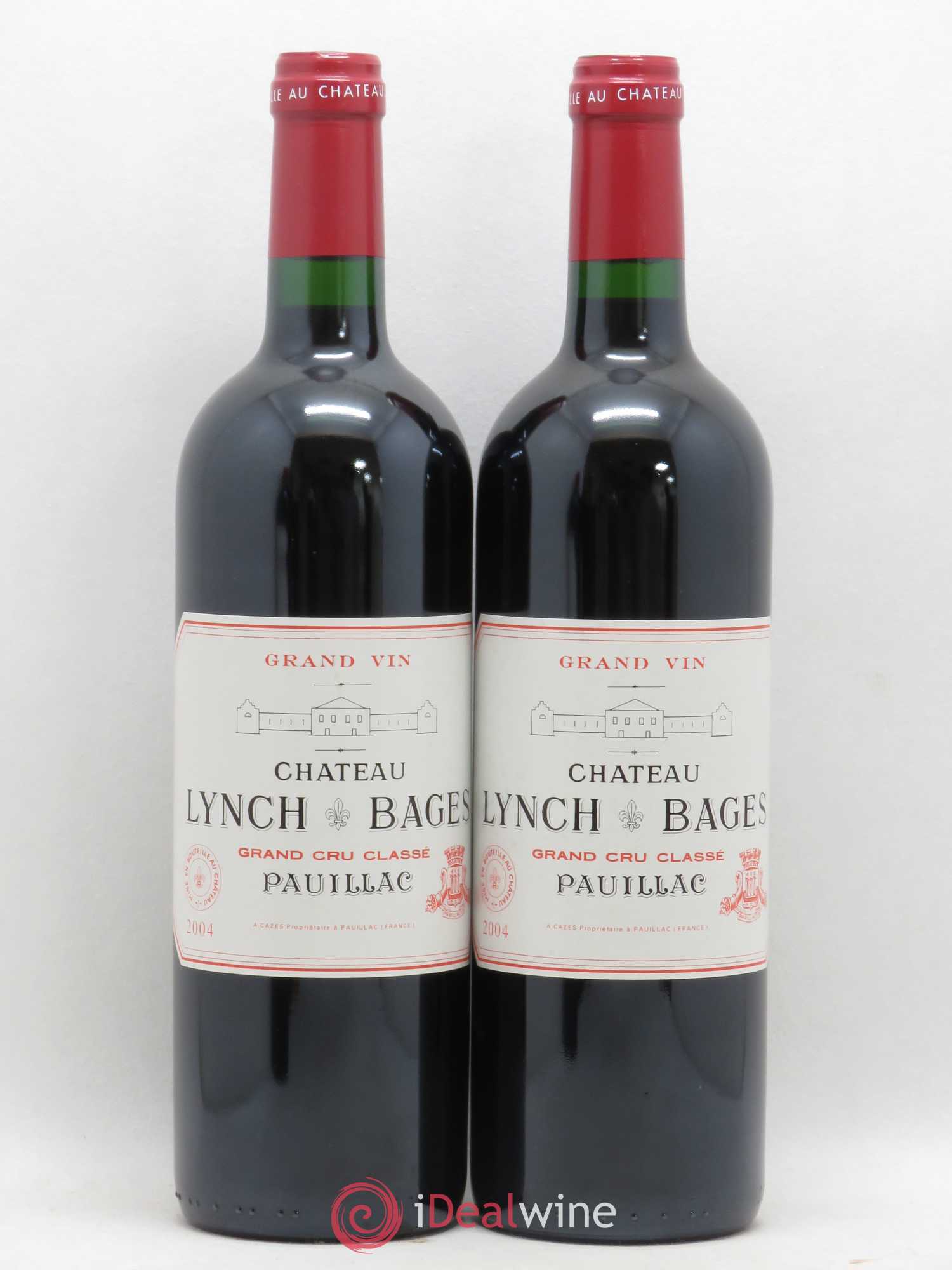 Château Lynch Bages 5ème Grand Cru Classé 2004 - Lot de 2 bouteilles - 0
