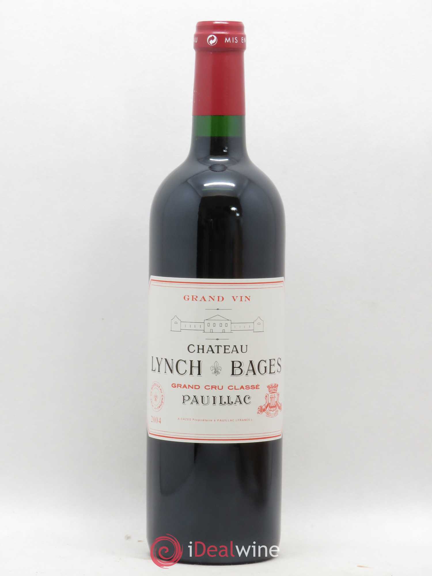 Château Lynch Bages 5ème Grand Cru Classé 2004 - Lot de 1 bouteille - 0