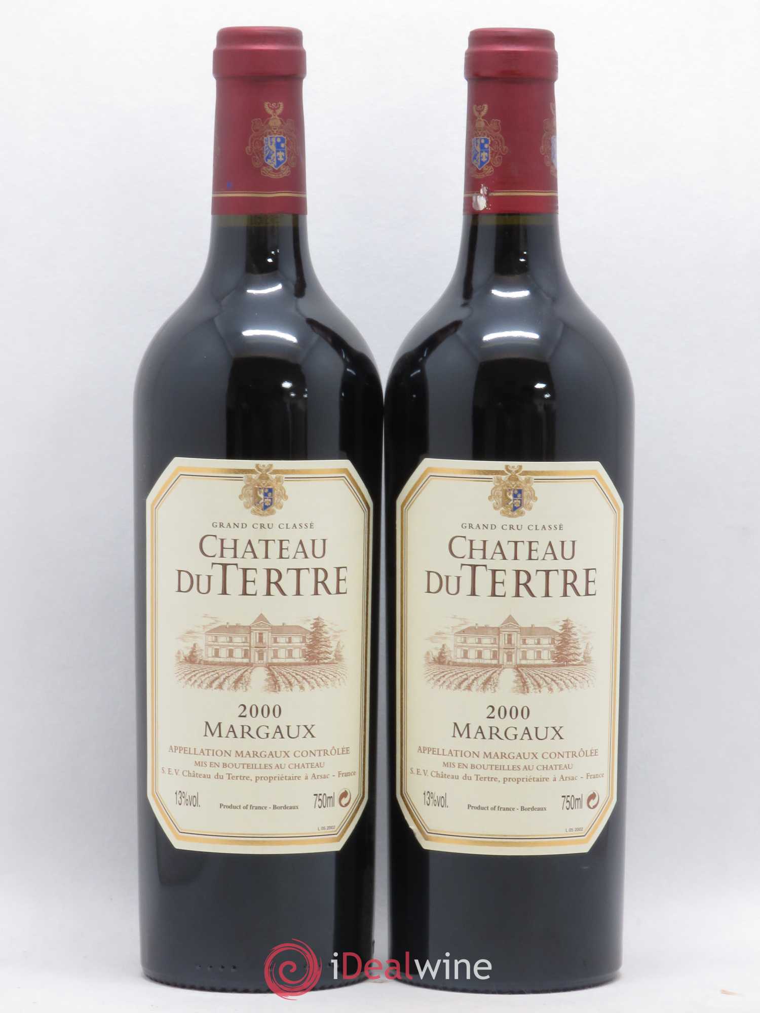 希少2000年】 CHATEAU DU TERTRE 2000 MARGAUX 【公式通販】