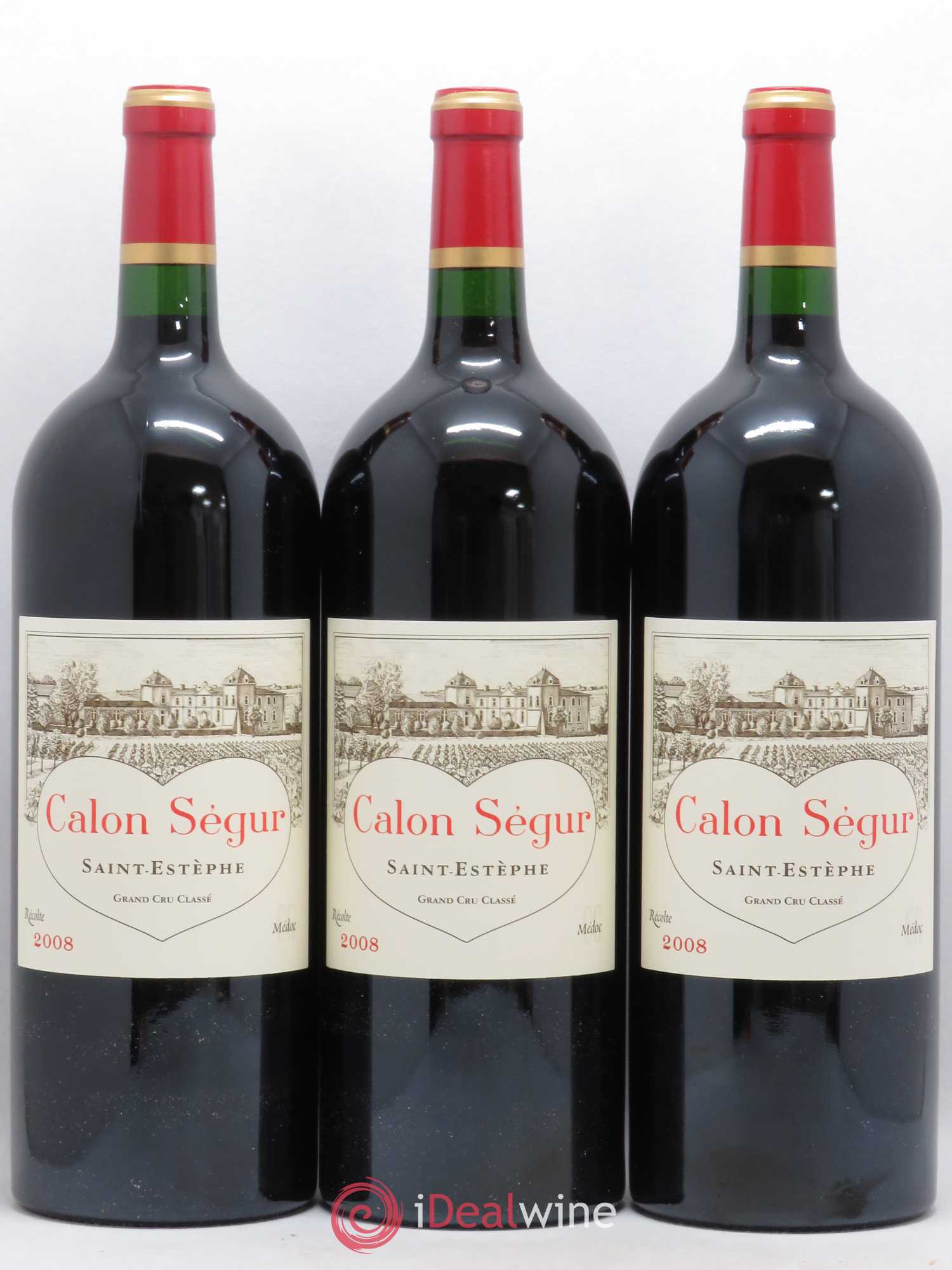 Château Calon Ségur 3ème Grand Cru Classé 2008 - Lot de 6 magnums - 2