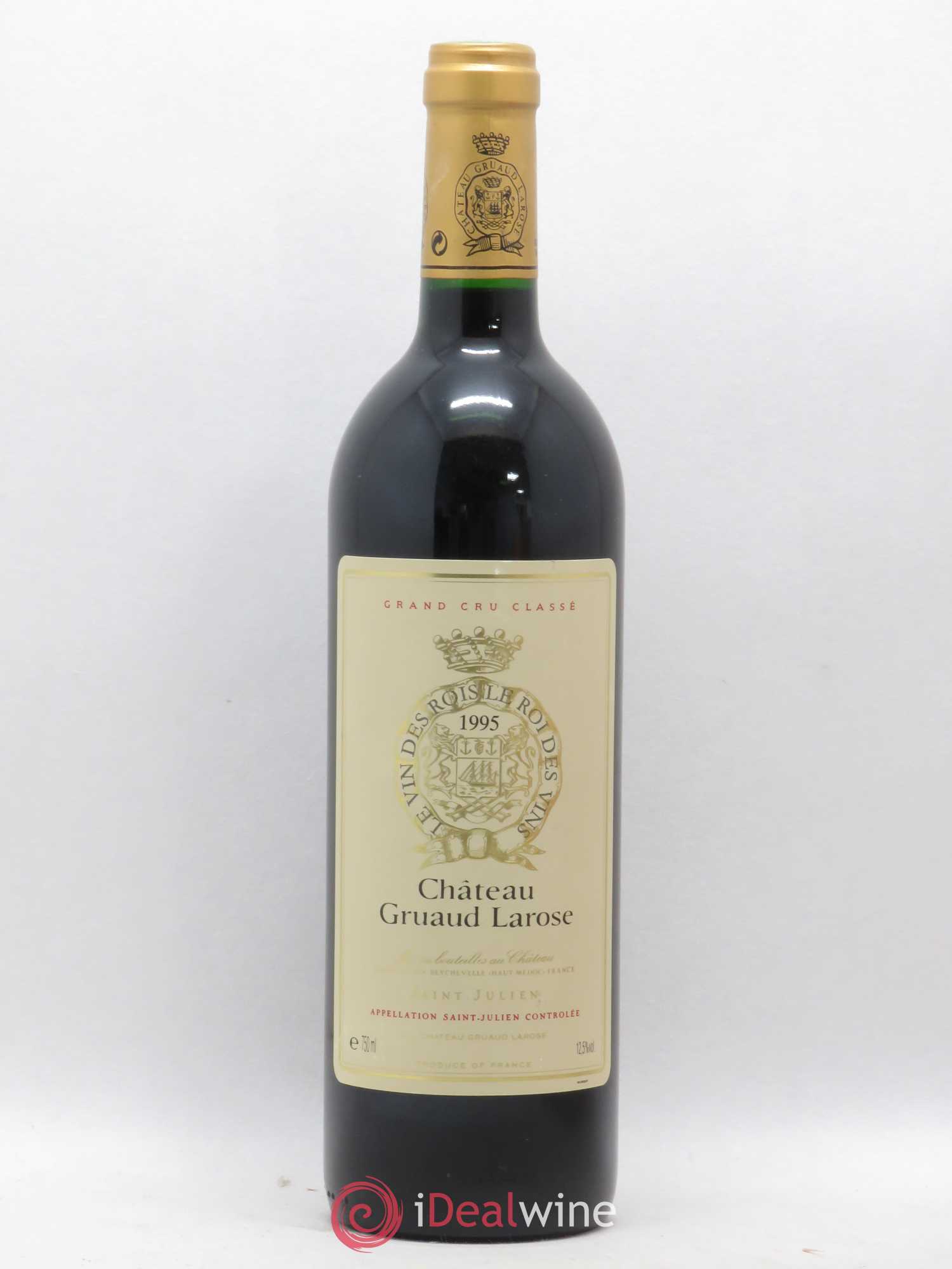 Château Gruaud Larose 2ème Grand Cru Classé 1995 - Lot de 1 bouteille - 0