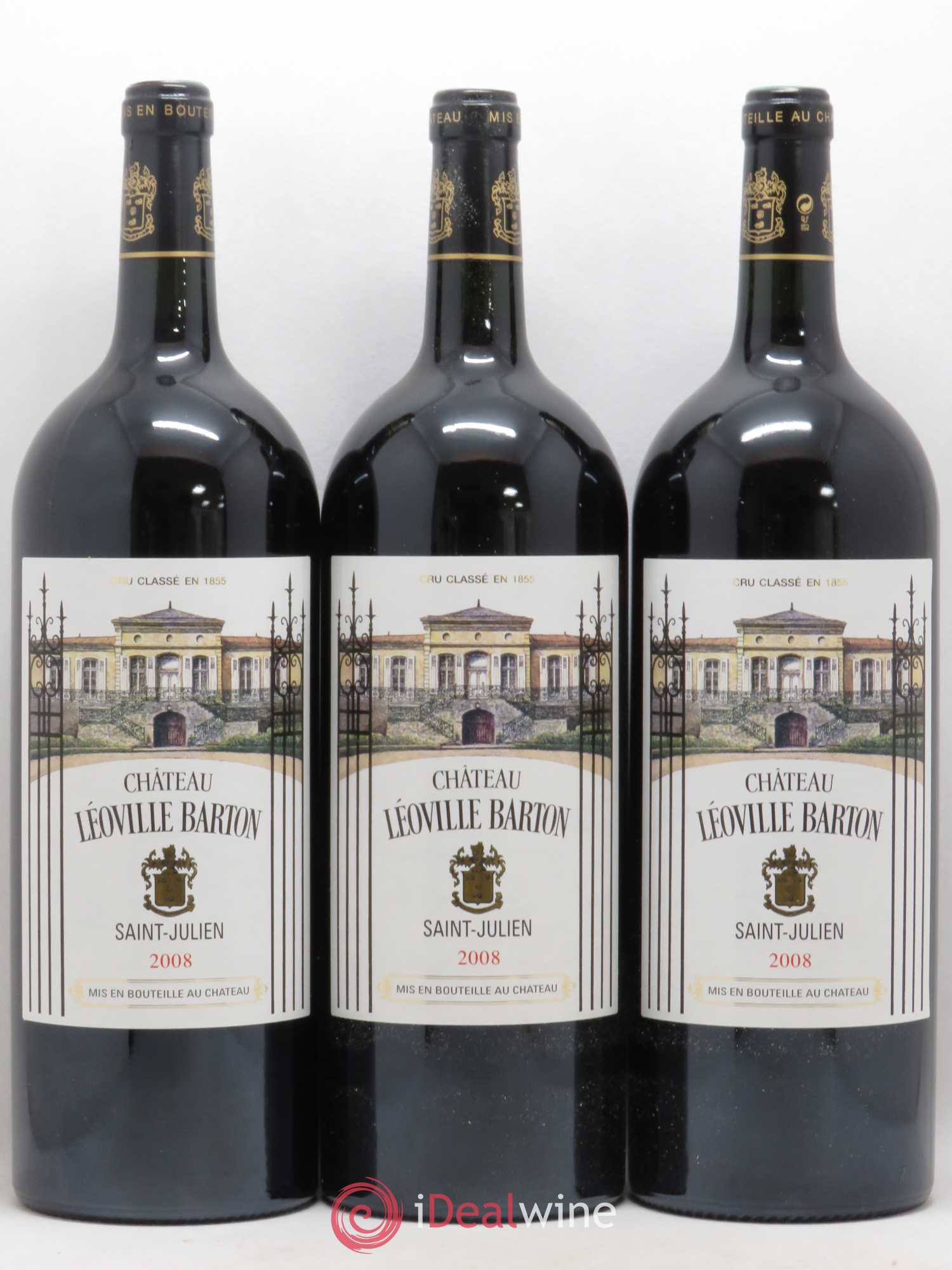 Château Léoville Barton 2ème Grand Cru Classé 2008 - Lot de 6 magnums - 2