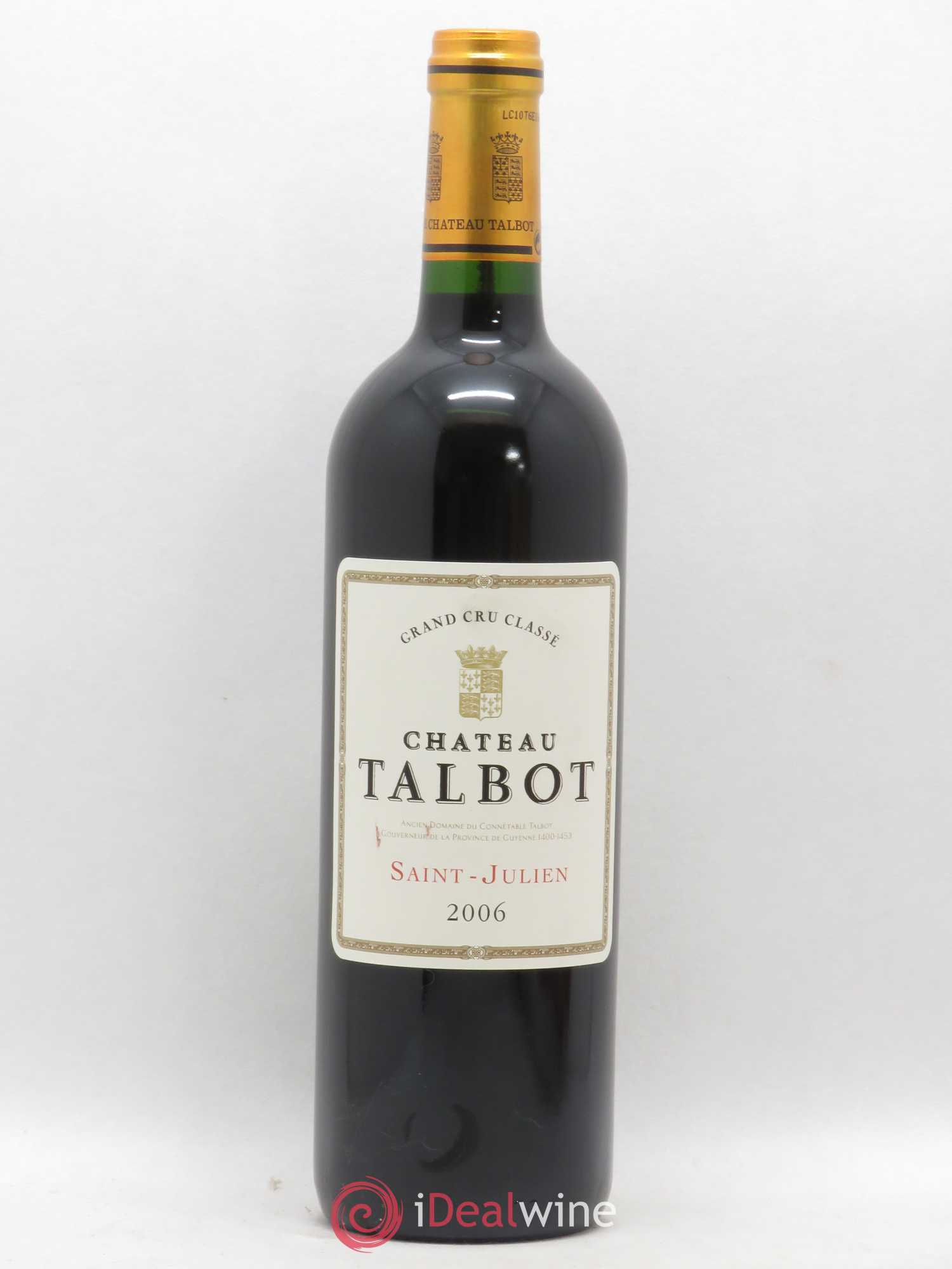 Château Talbot 4ème Grand Cru Classé 2006 - Lot de 1 bouteille - 0
