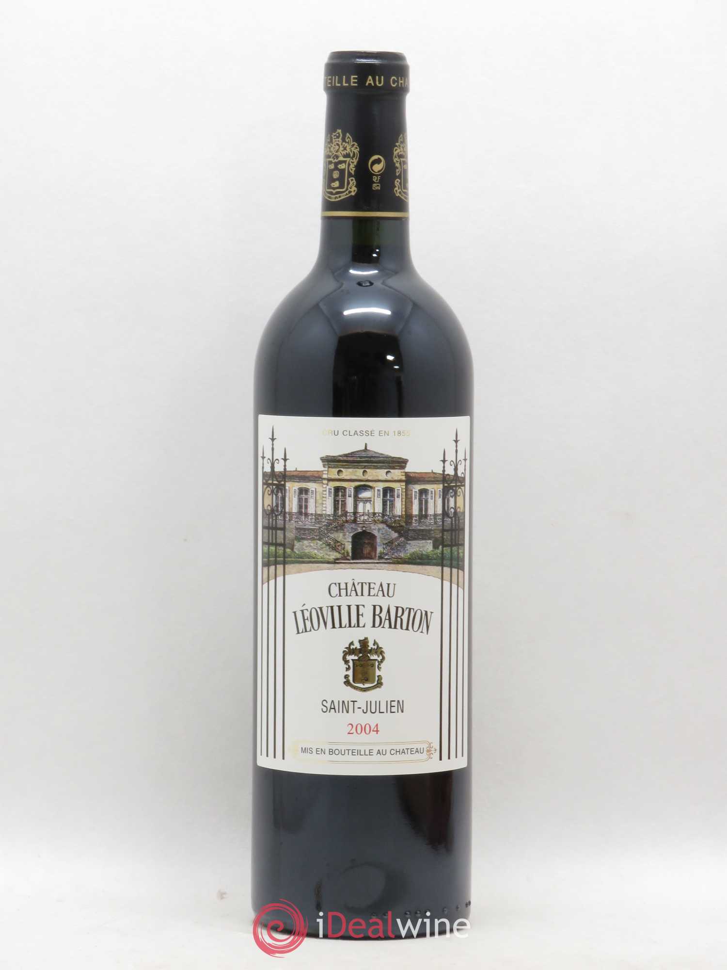 Château Léoville Barton 2ème Grand Cru Classé 2004 - Lot de 1 bouteille - 0