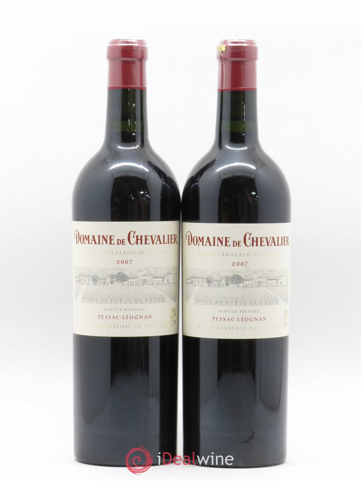 Domaine de Chevalier Cru Classé de Graves 2007 - Lot de 2 bouteilles - 0