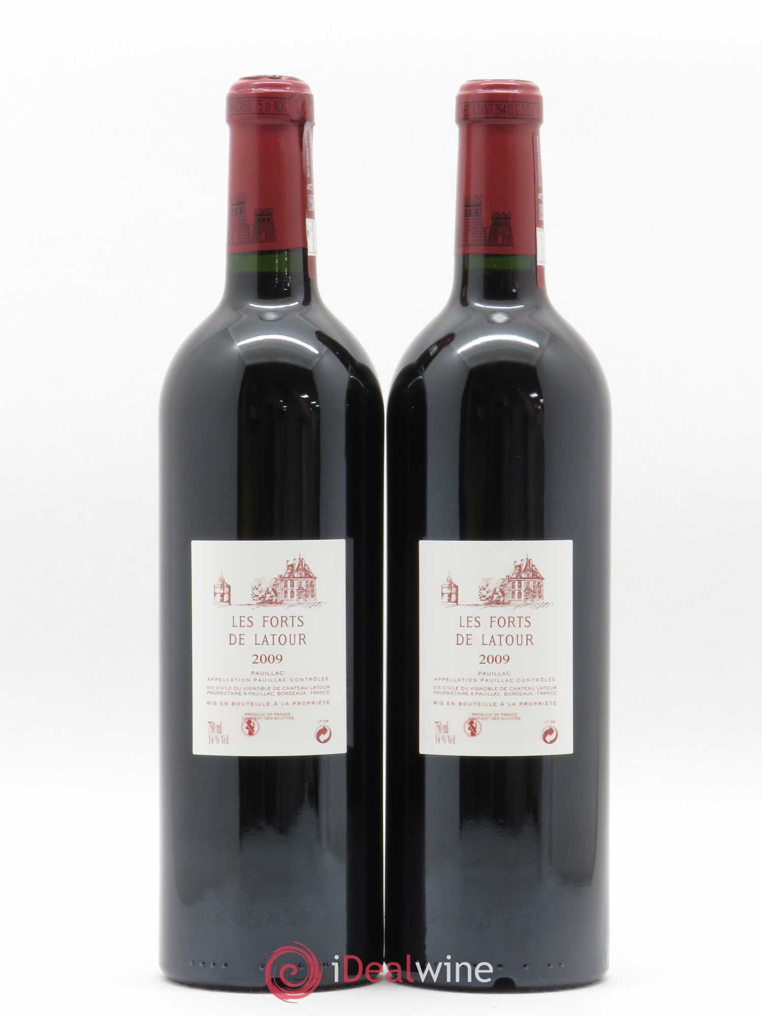 Les Forts de Latour Second Vin 2009 - Lot de 2 bouteilles - 1