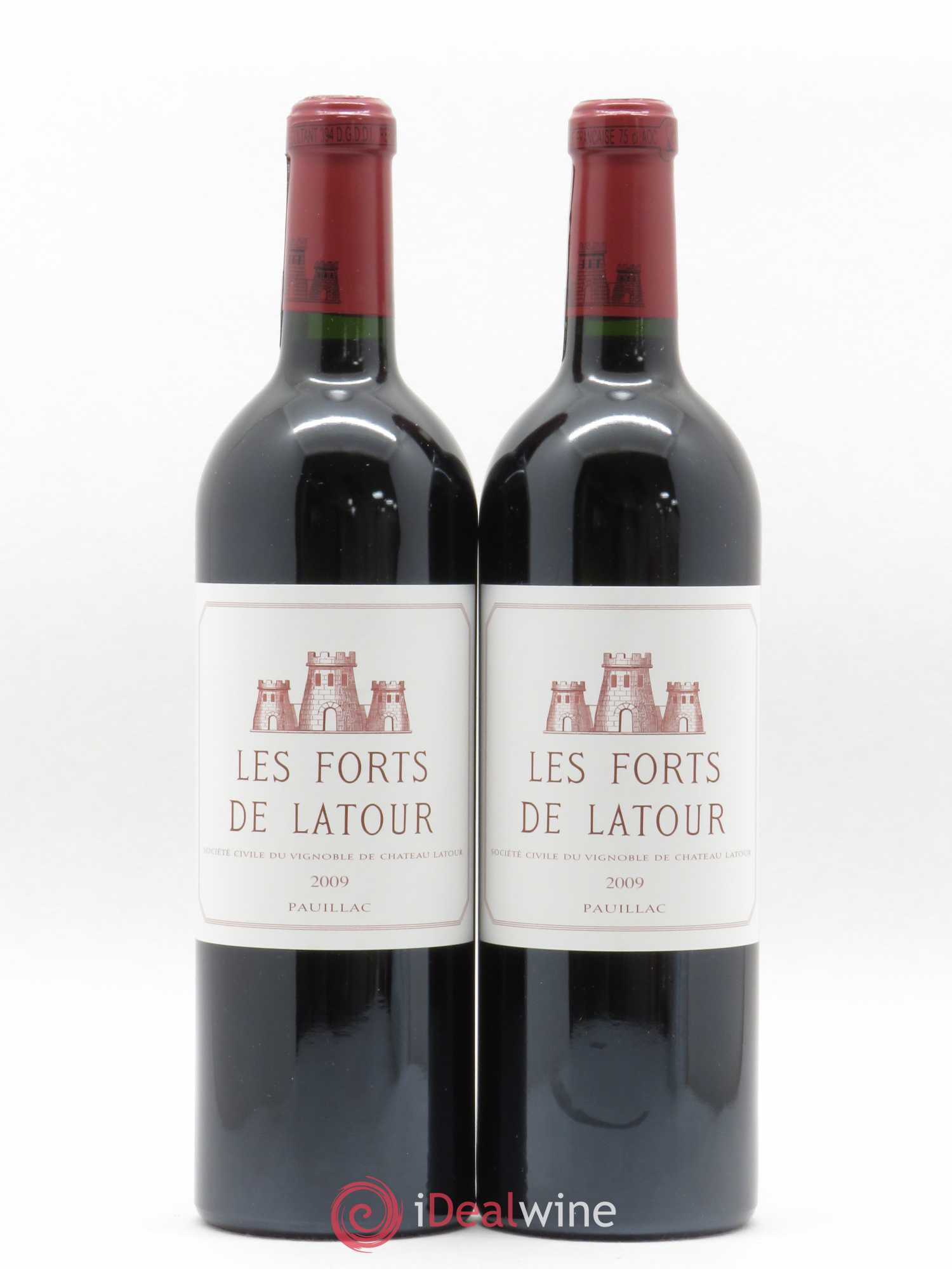 Les Forts de Latour Second Vin 2009 - Lot de 2 bouteilles - 0