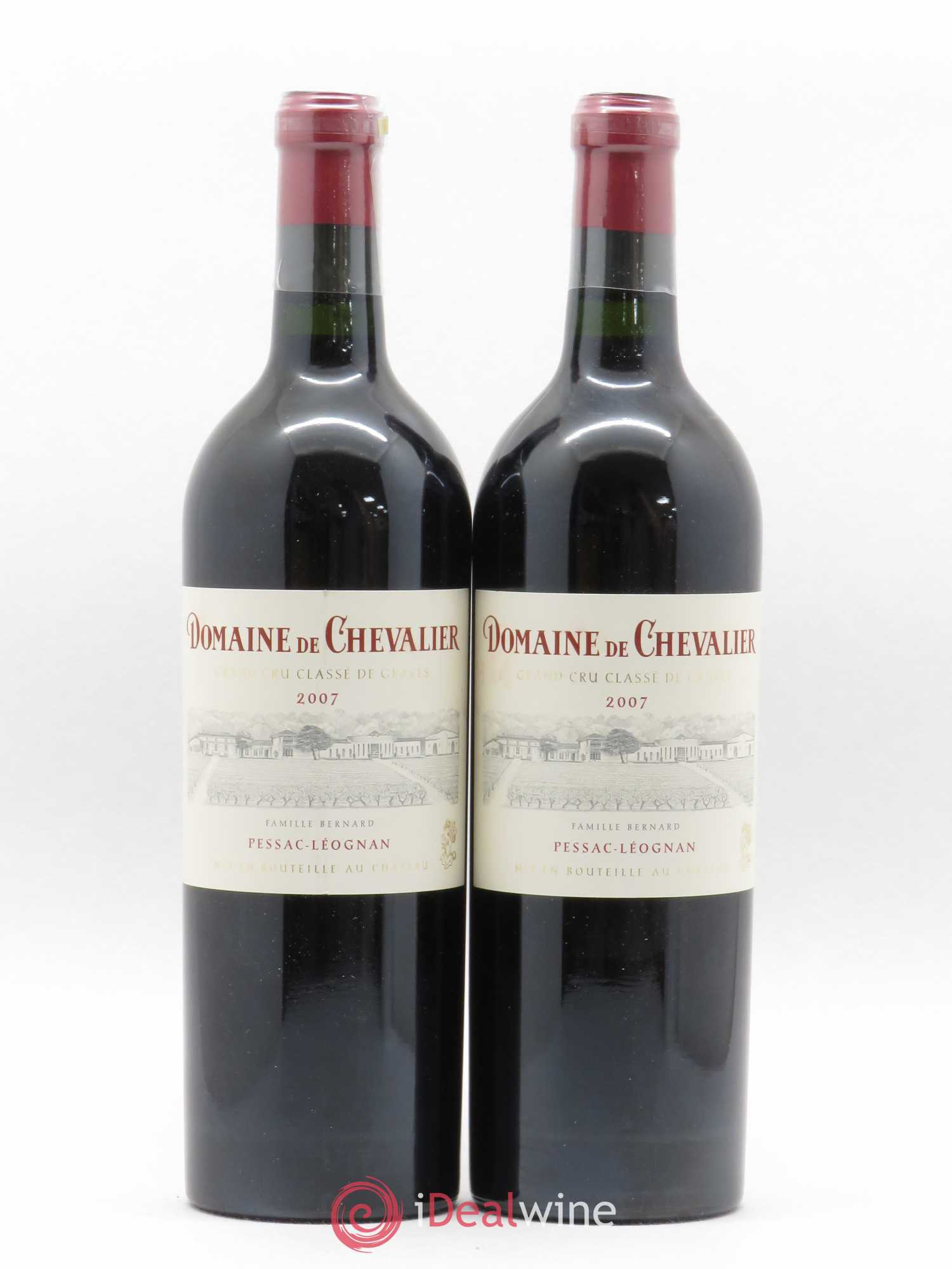 Domaine de Chevalier Cru Classé de Graves 2007 - Lot de 2 bouteilles - 0