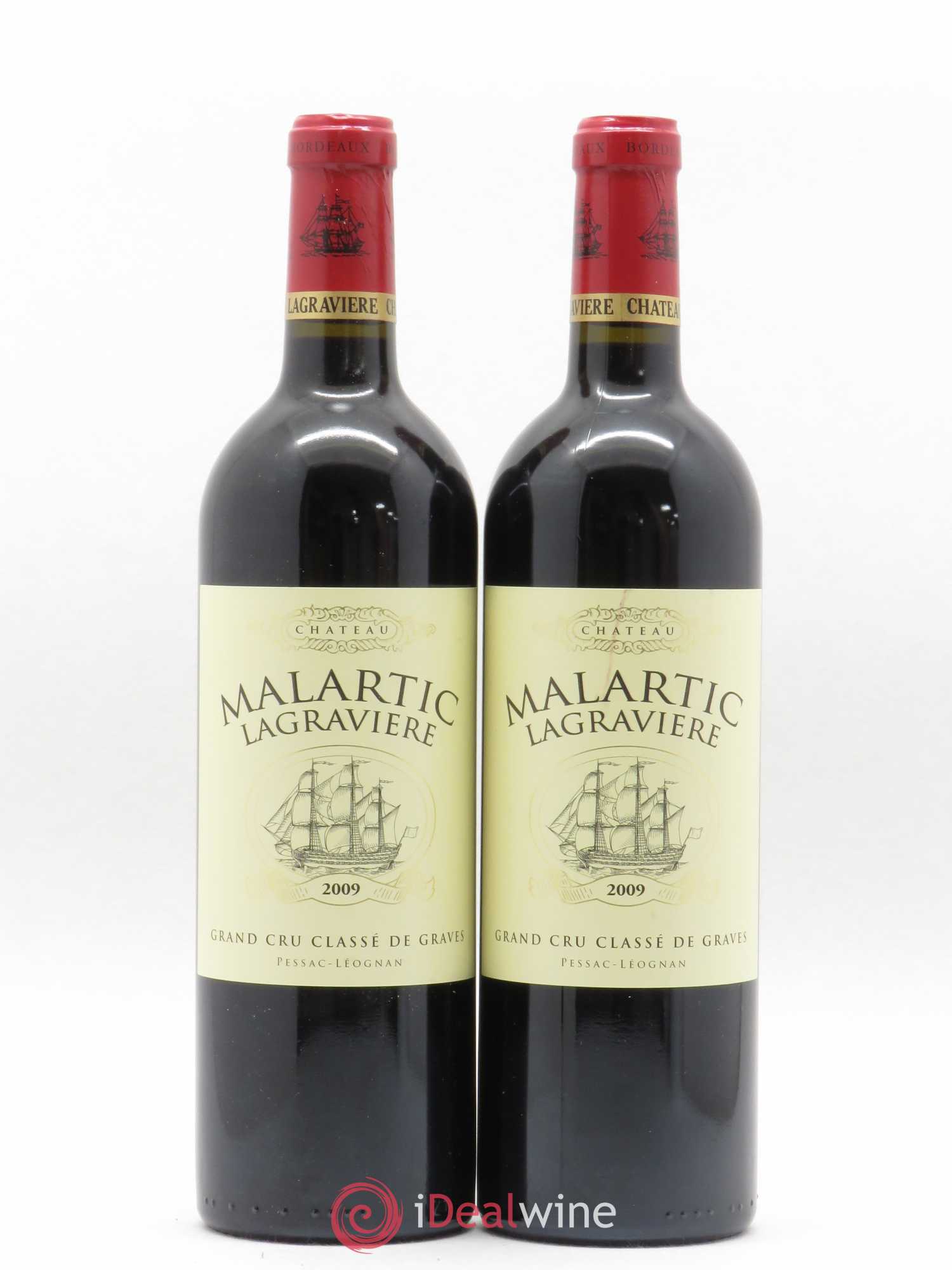 Château Malartic-Lagravière Cru Classé de Graves 2009 - Lot de 2 bouteilles - 0