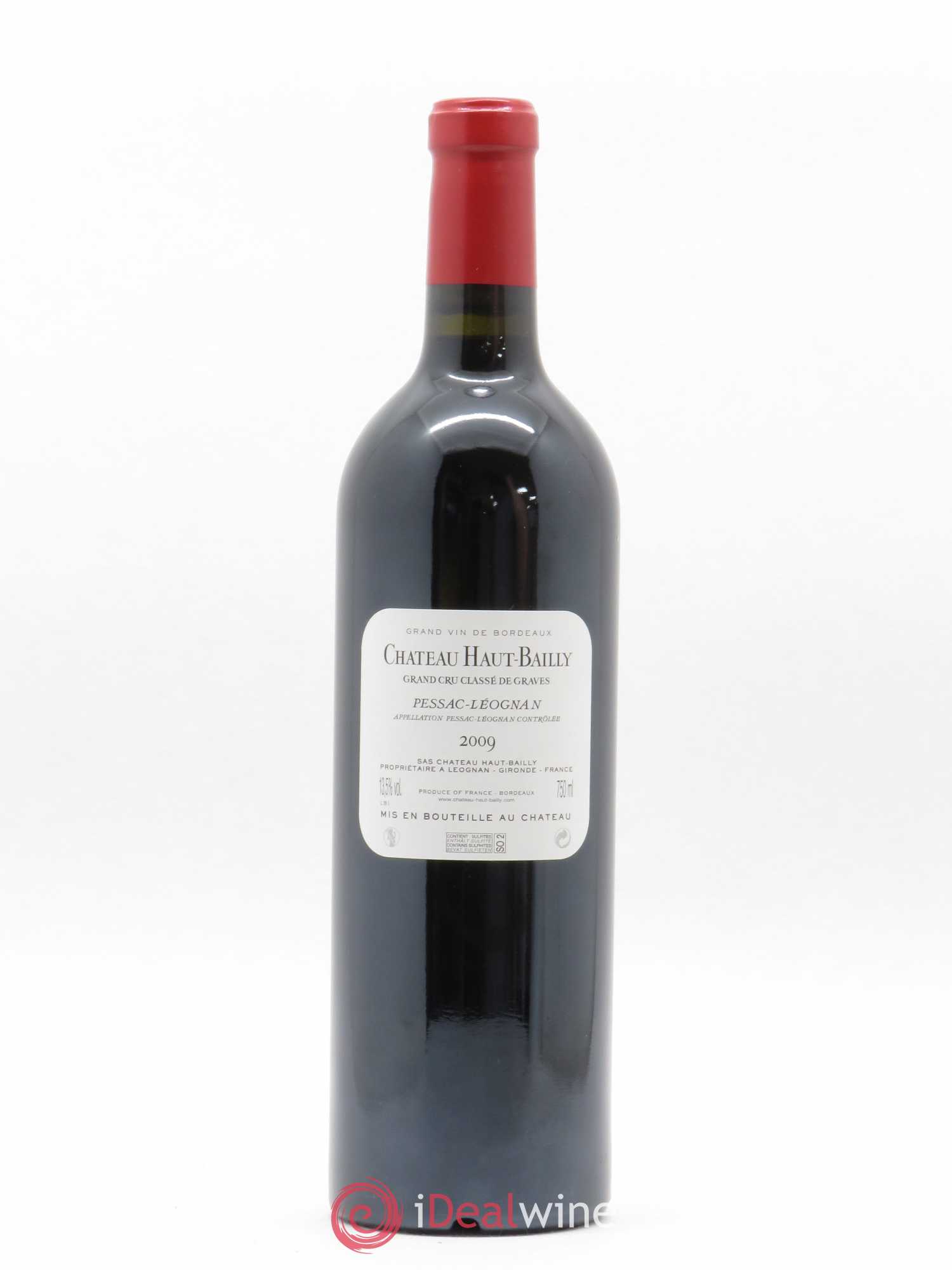 Château Haut-Bailly Cru Classé de Graves 2009 - Lot de 1 bouteille - 1
