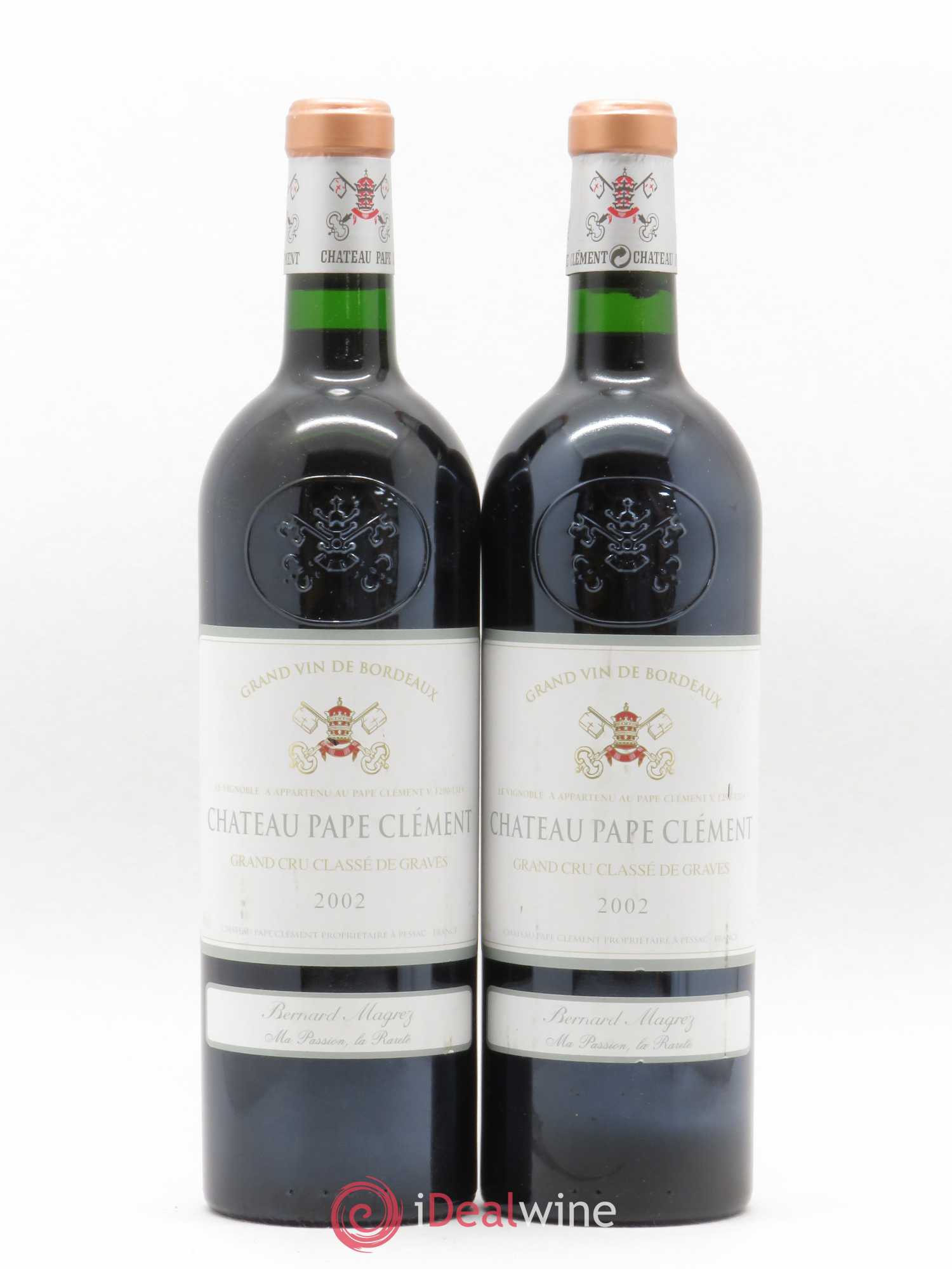 Château Pape Clément Cru Classé de Graves 2002 - Lot de 2 bouteilles - 0
