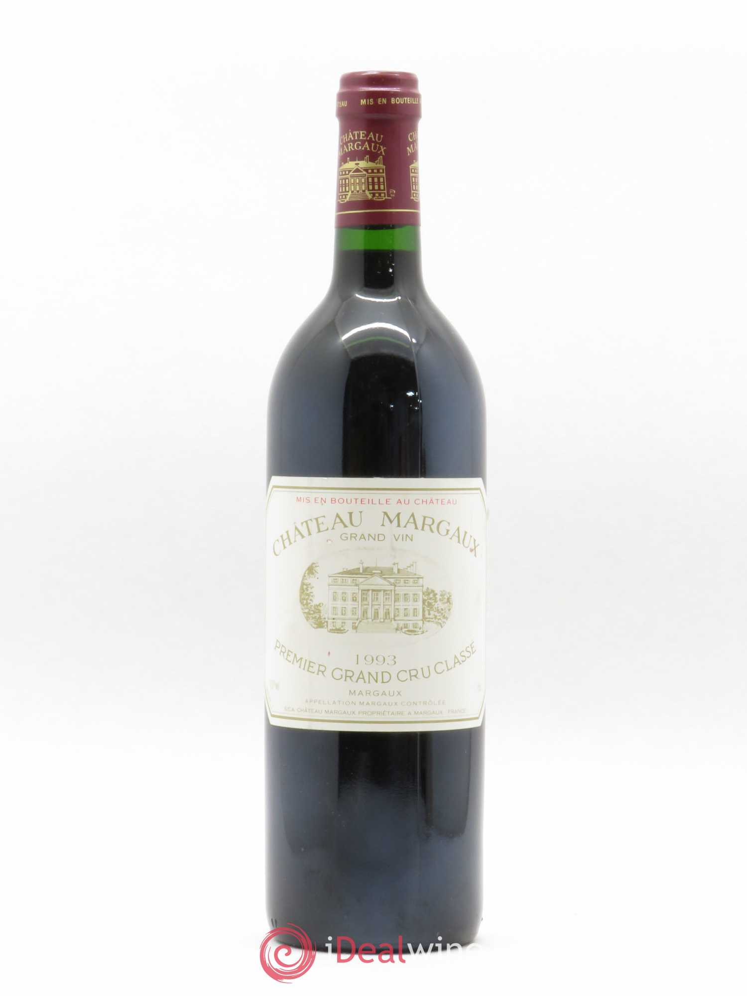 Château Margaux 1er Grand Cru Classé 1993 - Lot de 1 bouteille - 0