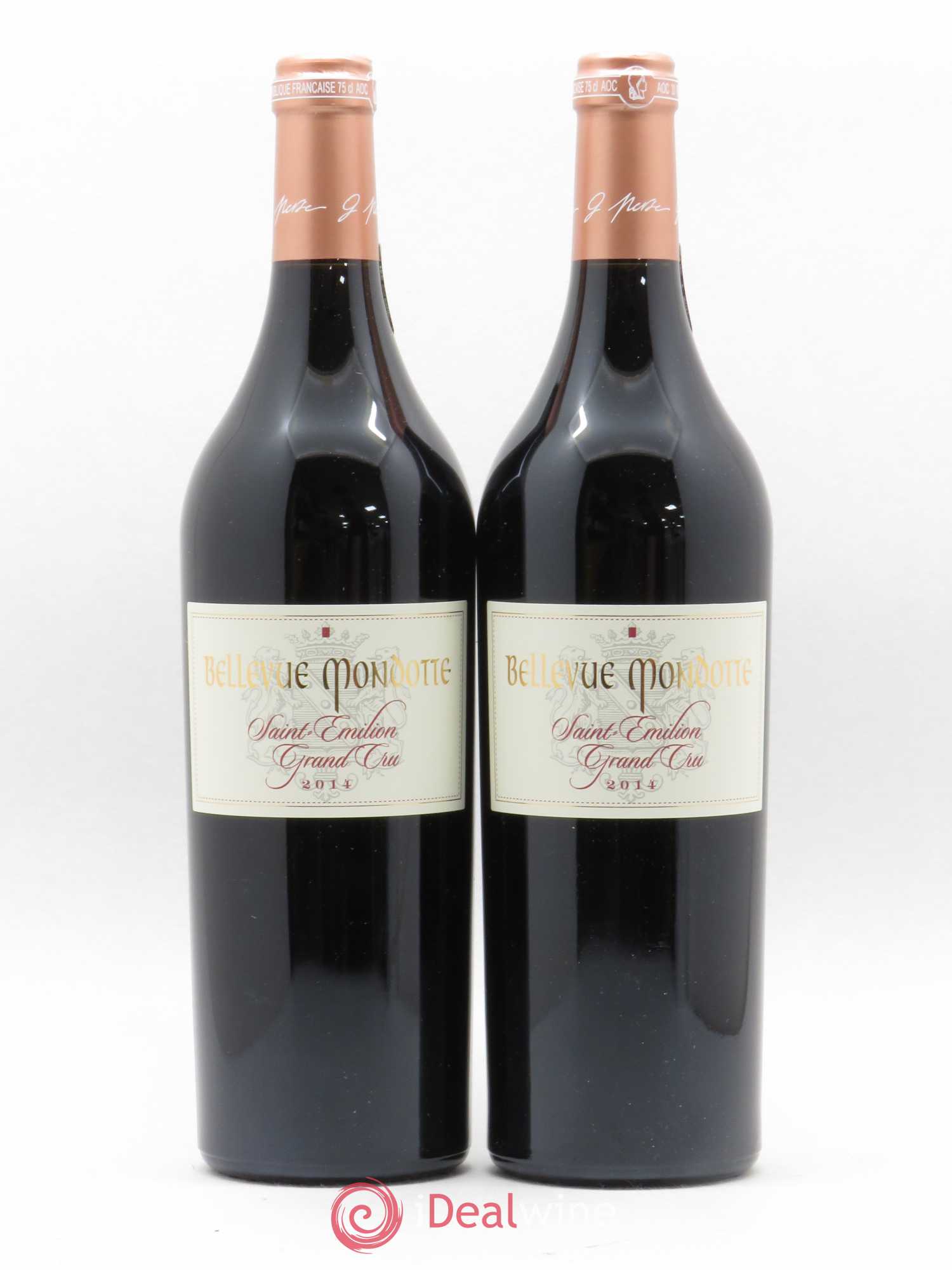 Château Bellevue Mondotte 2014 - Lot de 2 bouteilles - 0