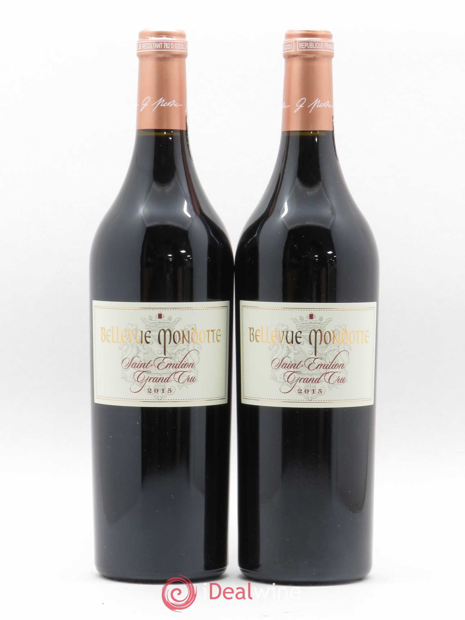 Château Bellevue Mondotte 2015 - Lot de 2 bouteilles - 0