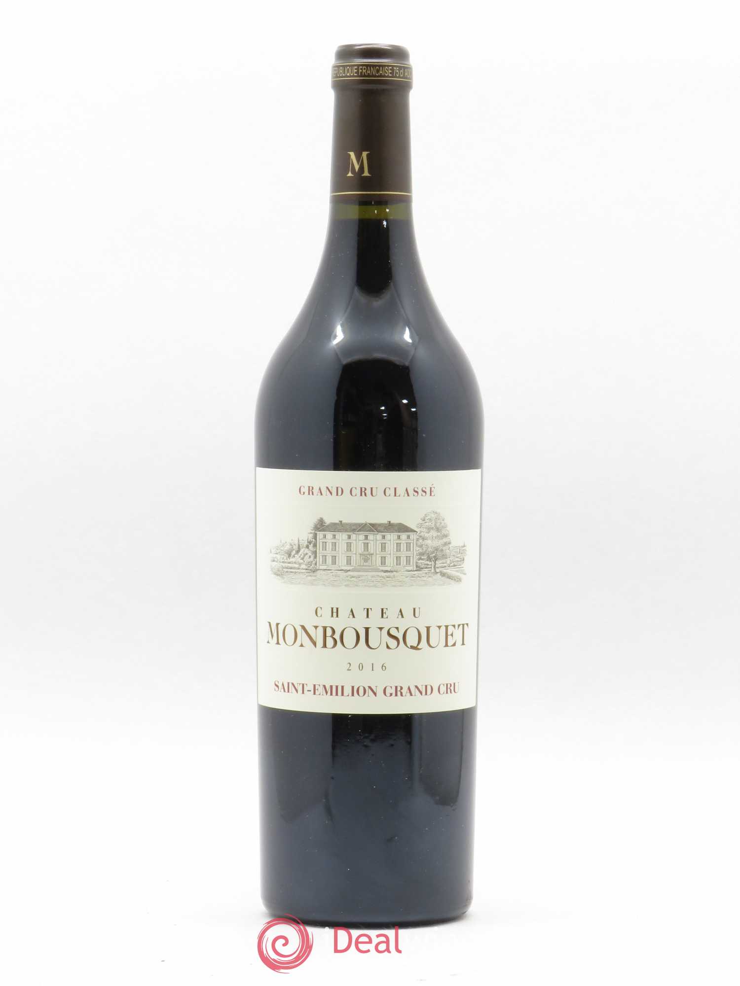 Château Monbousquet Grand Cru Classé 2016 - Lot de 1 bouteille - 0