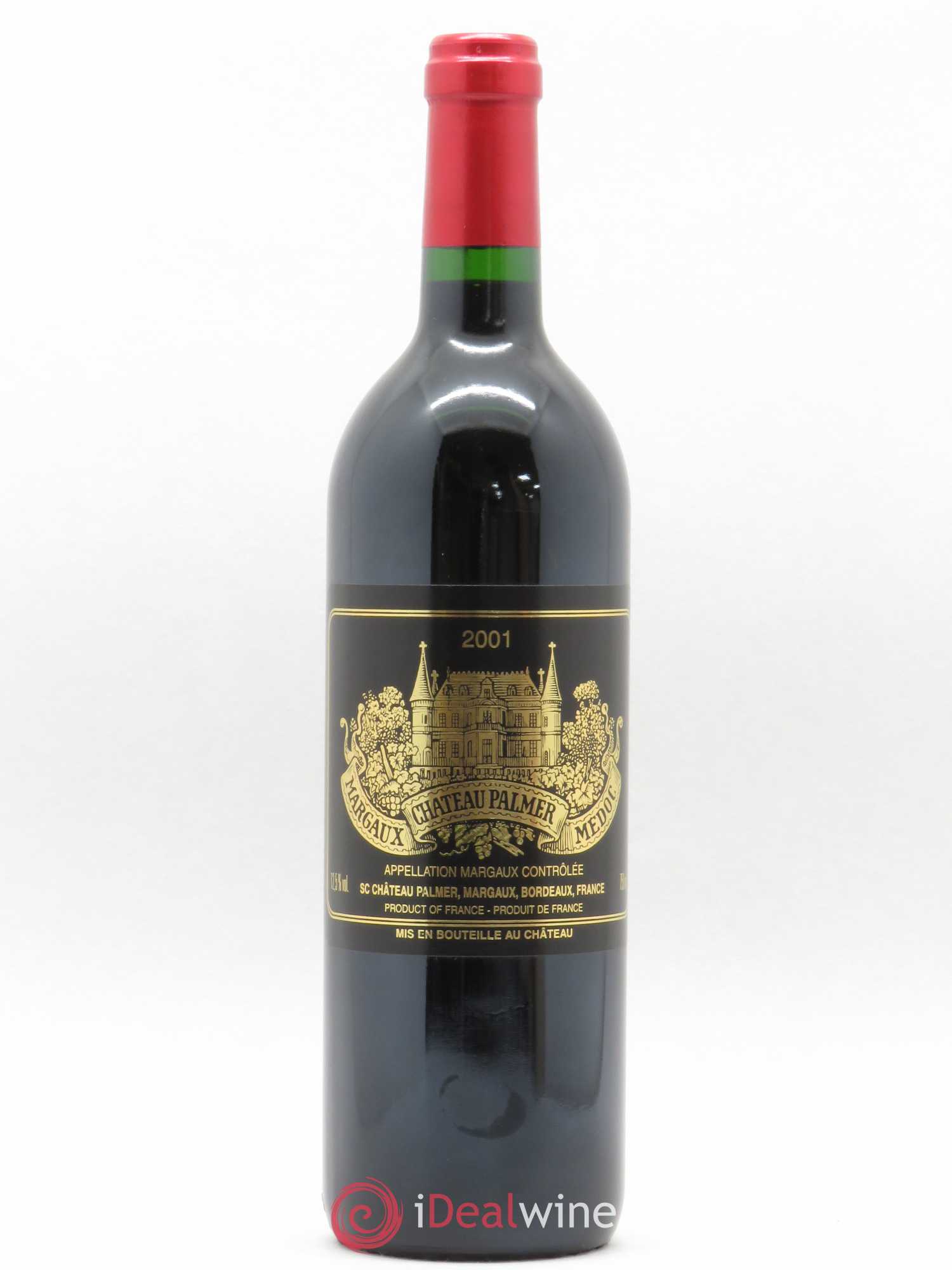Château Palmer 3ème Grand Cru Classé 2001 - Lot de 1 bouteille - 0