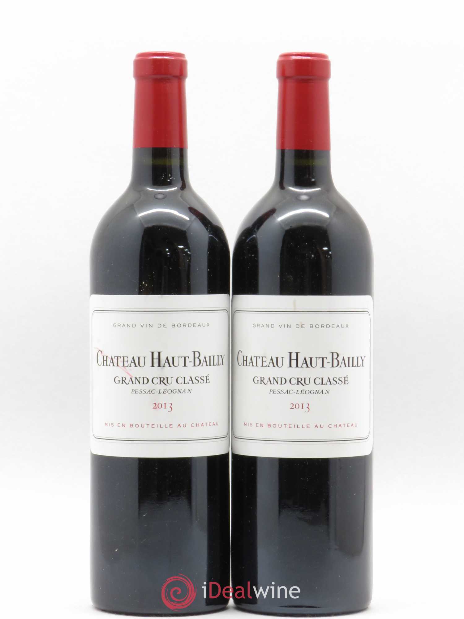 Château Haut-Bailly Cru Classé de Graves 2013 - Lot de 2 bouteilles - 0