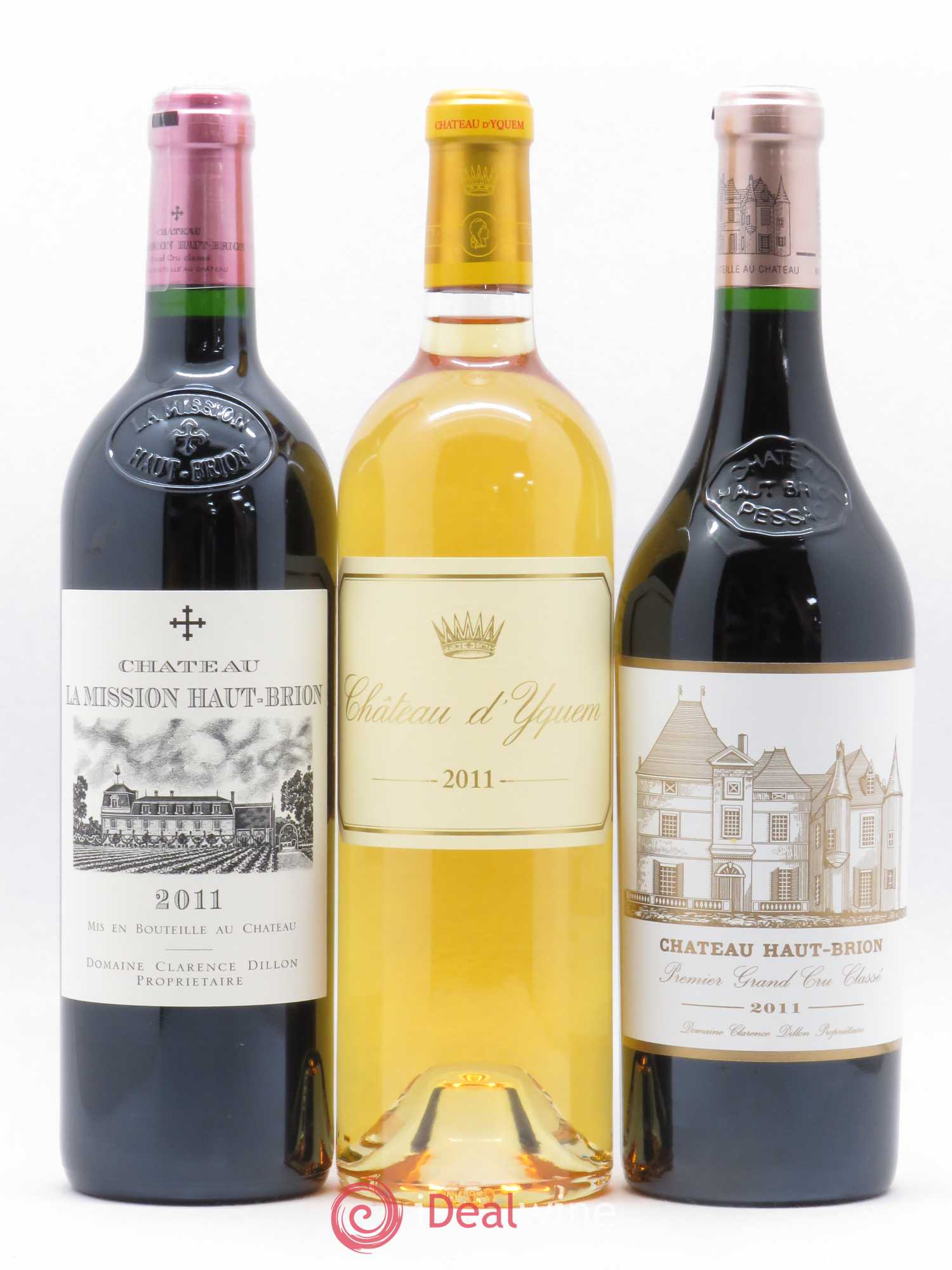 Caisse Collection Duclot 2011 Petrus, Lafite, Latour, Mouton Rothschild, Margaux, Haut Brion, Mission, Cheval Blanc et Yquem 2011 - Posten von 9 Flaschen - 1