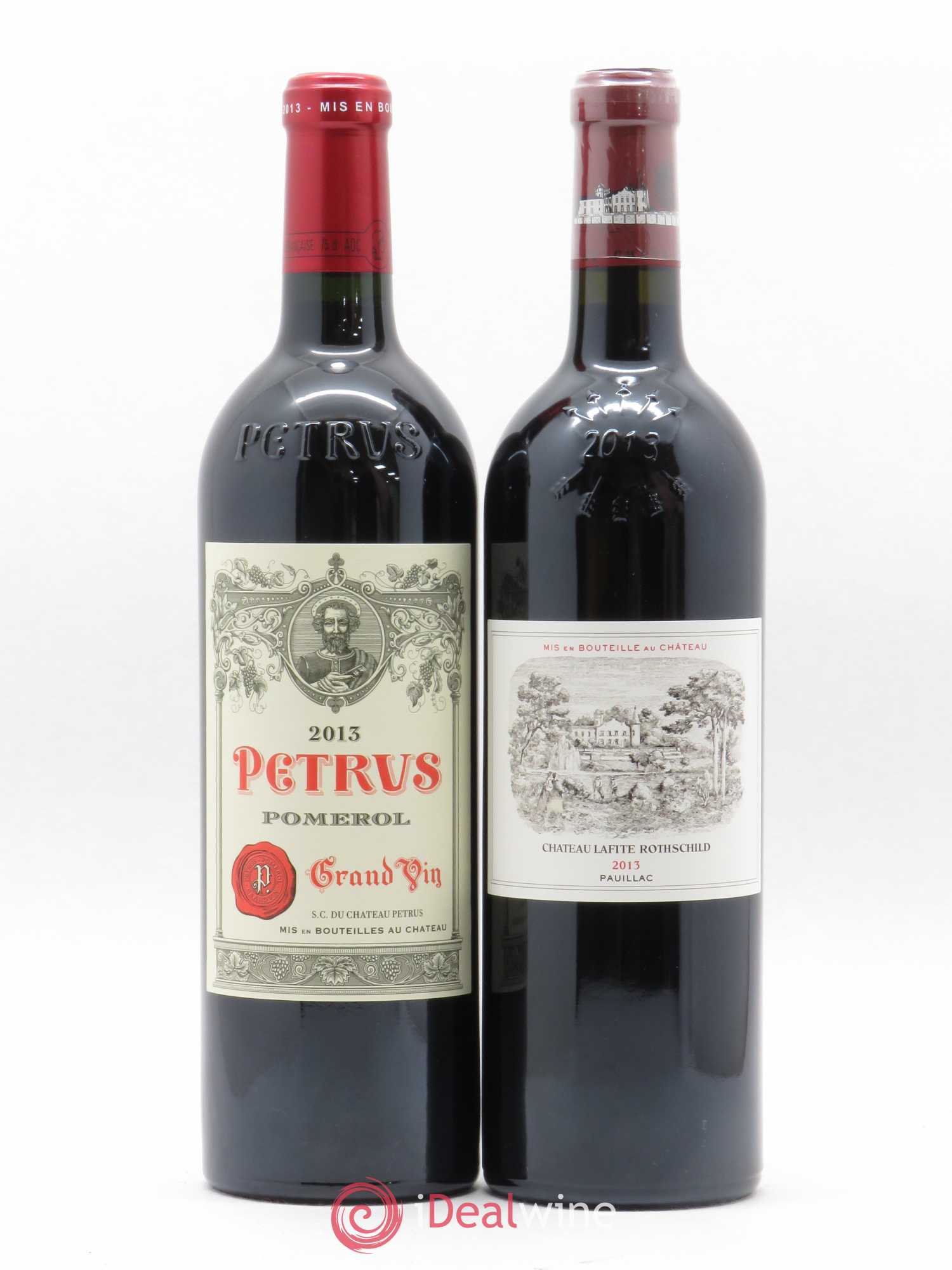 Caisse Collection Duclot 2013 Petrus, Lafite Rothschild, Mouton Rothschild, Margaux,  Haut Brion,  Mission, Cheval Blanc et Yquem 2013 - Lot de 8 bouteilles - 5