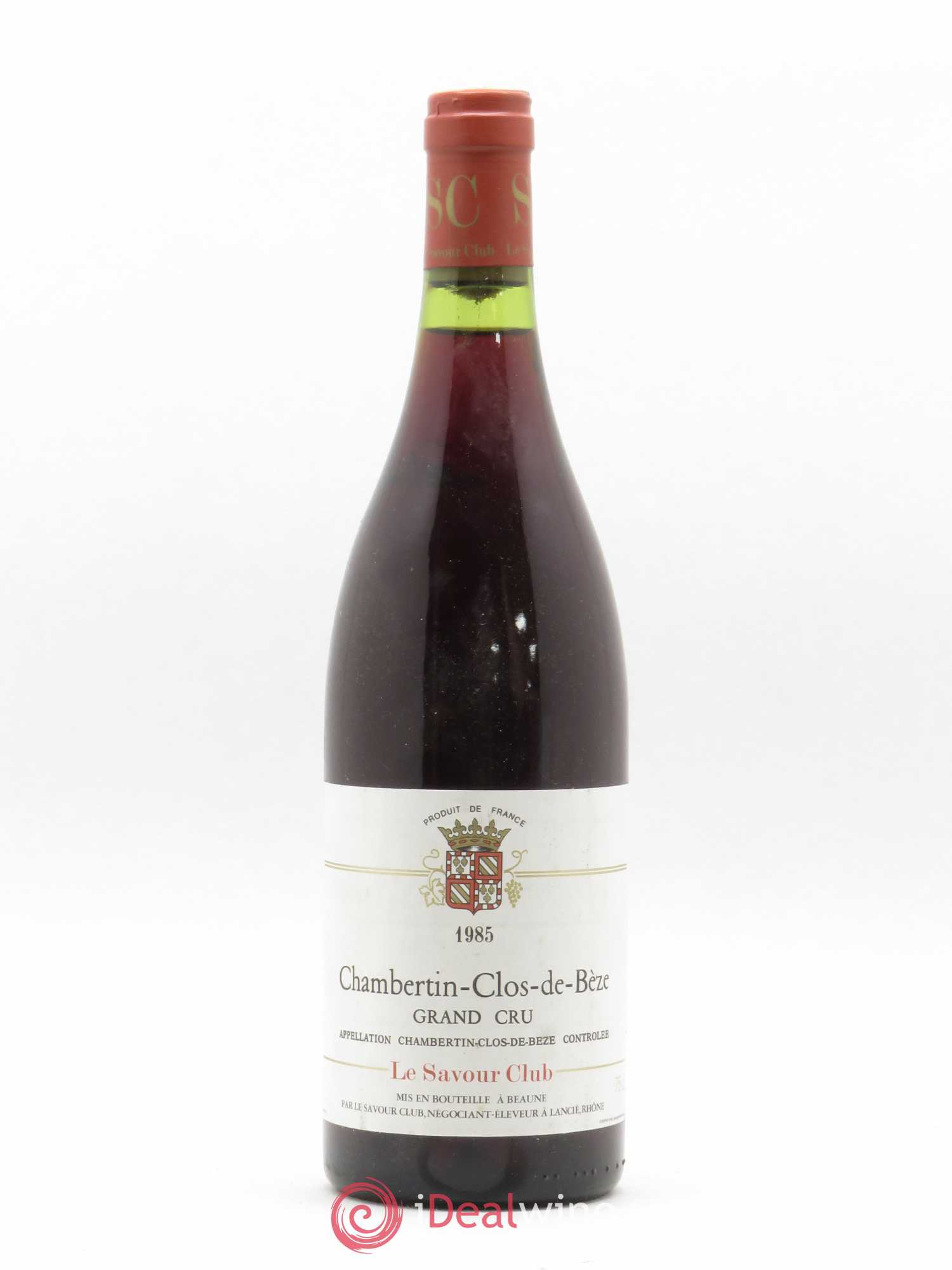 Chambertin Clos de Bèze Grand Cru Savour Club 1985 - Lot de 1 bouteille - 0