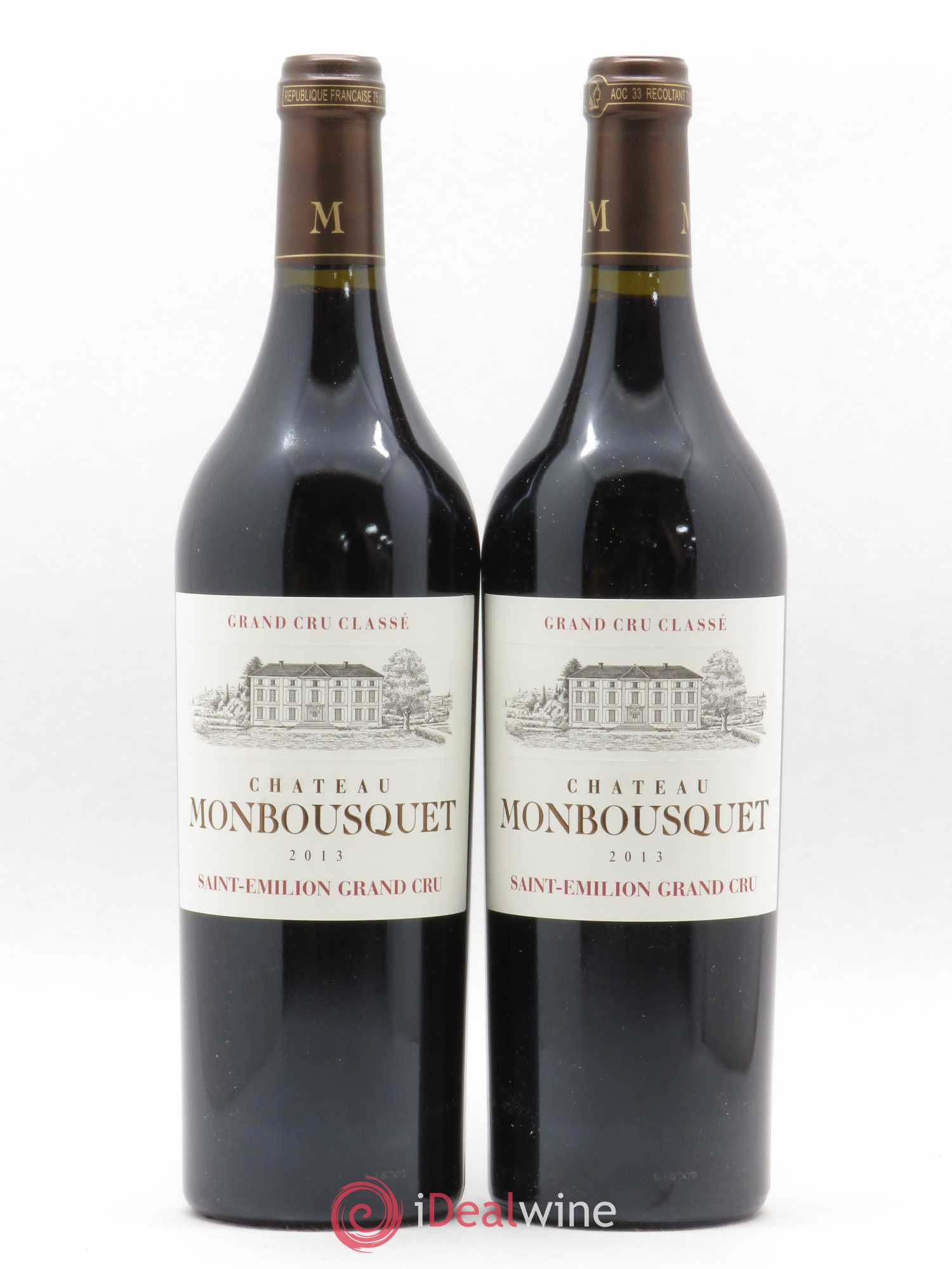 Château Monbousquet Grand Cru Classé 2013 - Lot de 2 bouteilles - 0