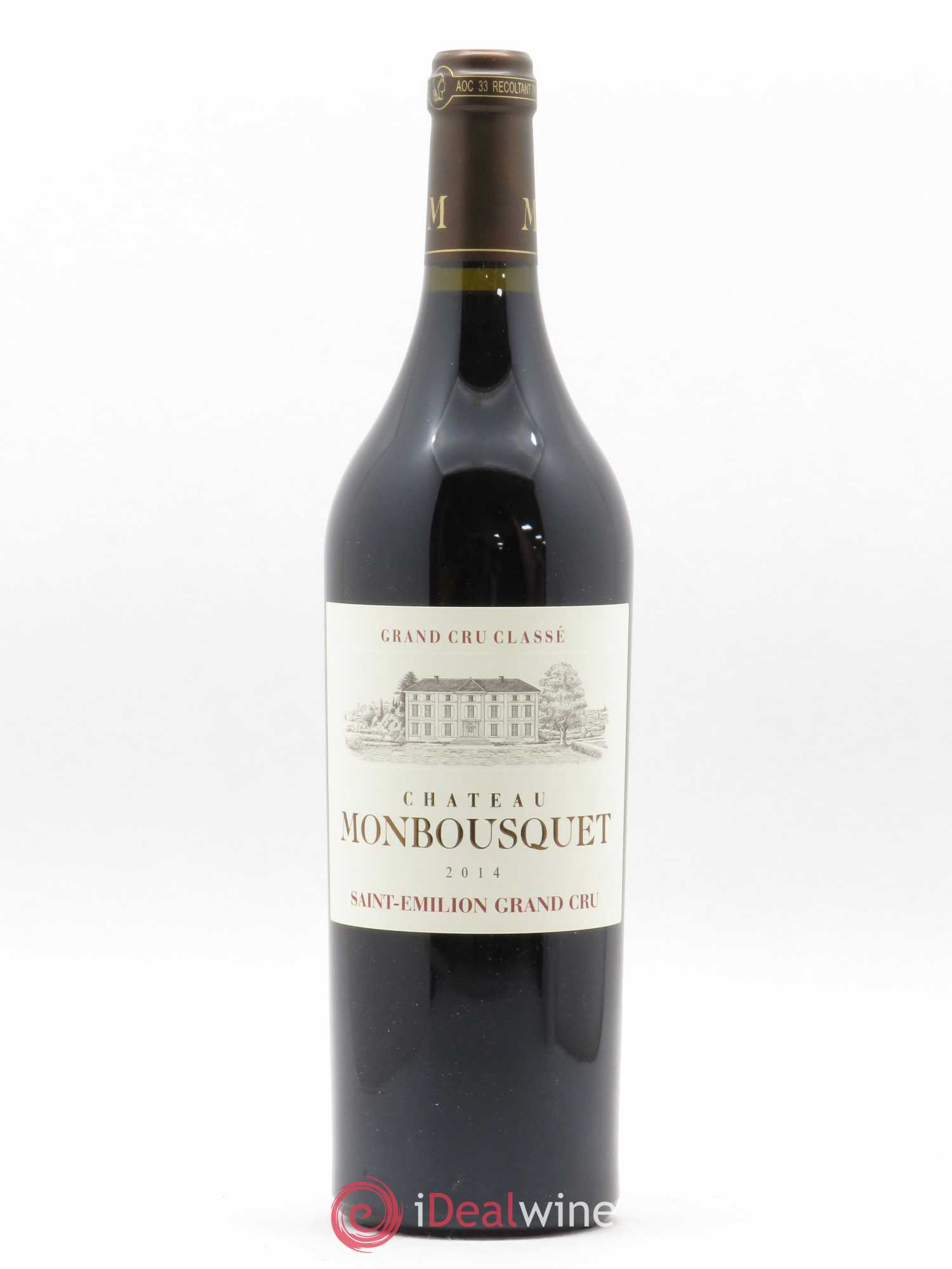 Château Monbousquet Grand Cru Classé 2014 - Lot de 1 bouteille - 0