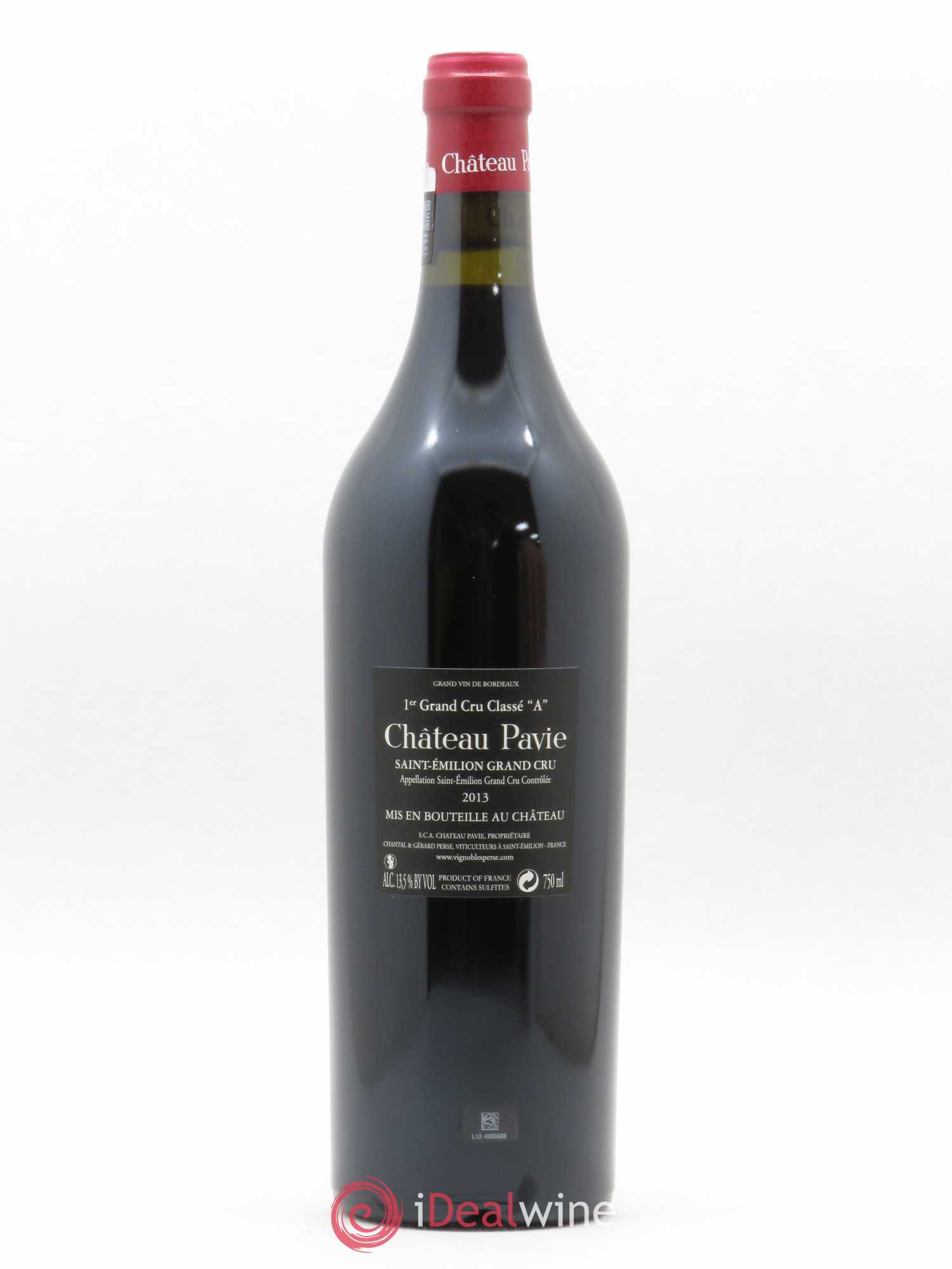 Château Pavie 1er Grand Cru Classé A 2013 - Lot de 1 bouteille - 1