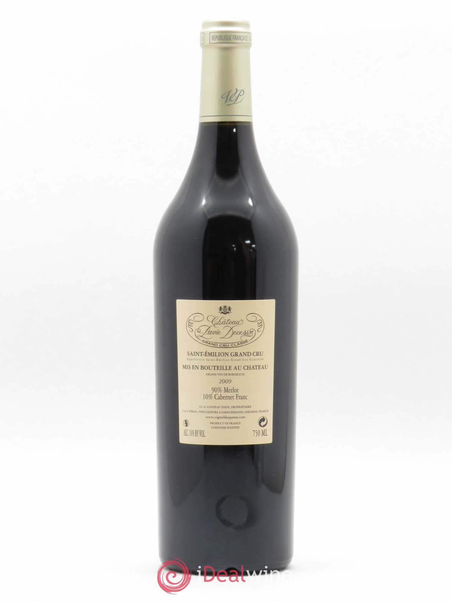 Château Pavie Decesse Grand Cru Classé 2009 - Lot de 1 bouteille - 1