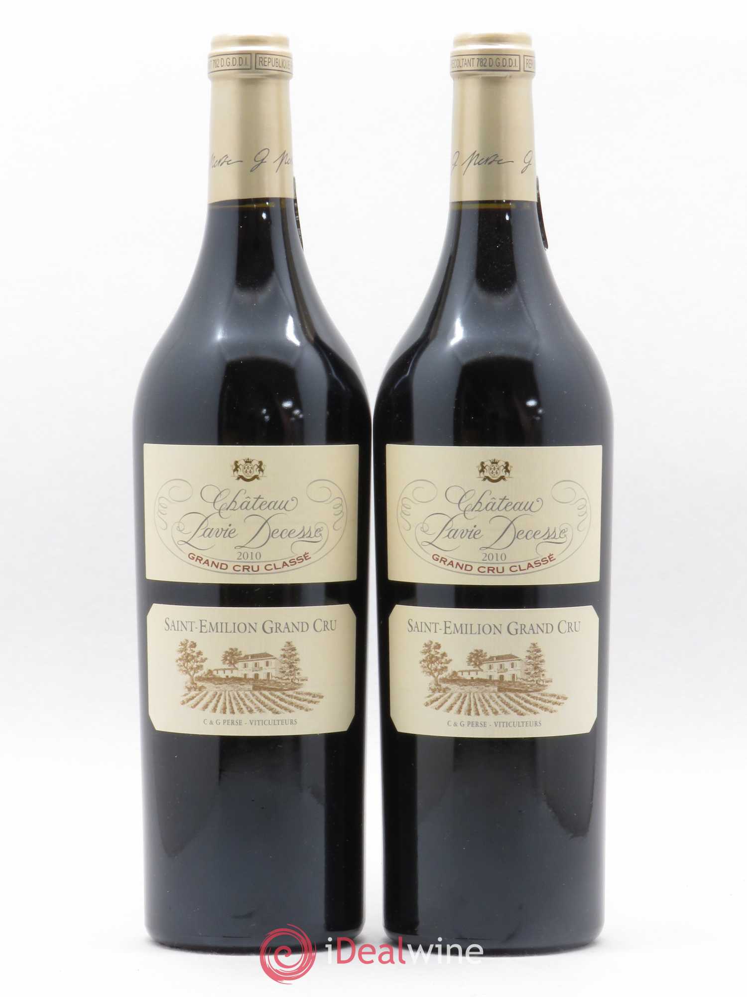 Château Pavie Decesse Grand Cru Classé 2010 - Lot de 2 bouteilles - 0