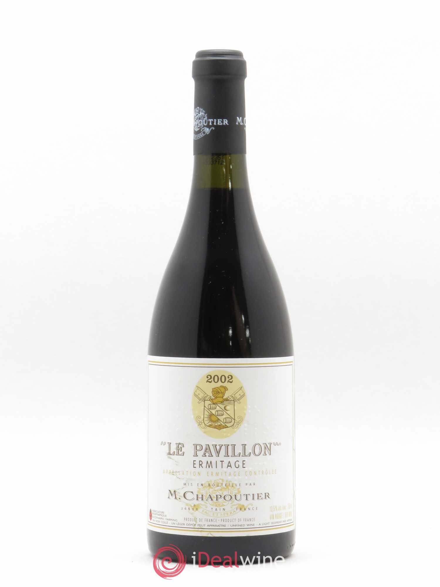Hermitage Ermitage Le Pavillon Chapoutier 2002 - Lot de 1 bouteille - 0