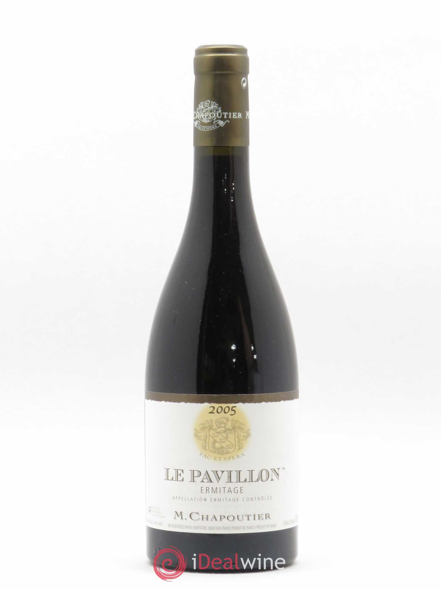 Hermitage Ermitage Le Pavillon Chapoutier 2005 - Lot de 1 bouteille - 0