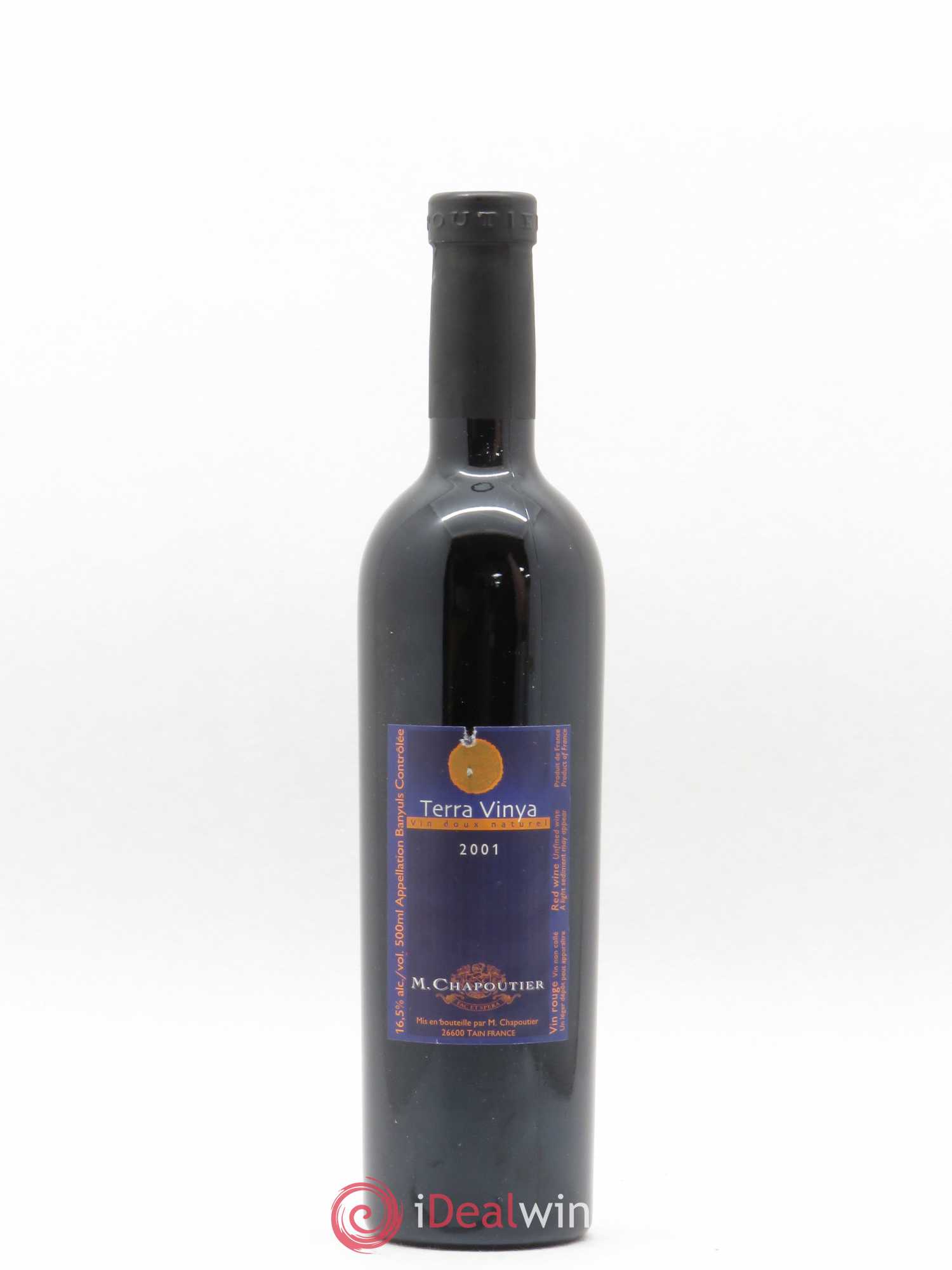 Banyuls Terra Vinya Chapoutier 50cl 2001 - Posten von 1 Flasche - 0
