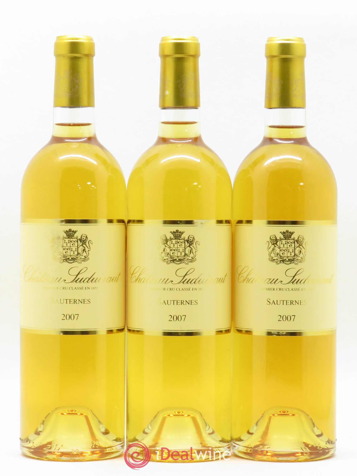 Château Suduiraut 1er Grand Cru Classé 2007 - Lotto di 3 bottiglie - 0