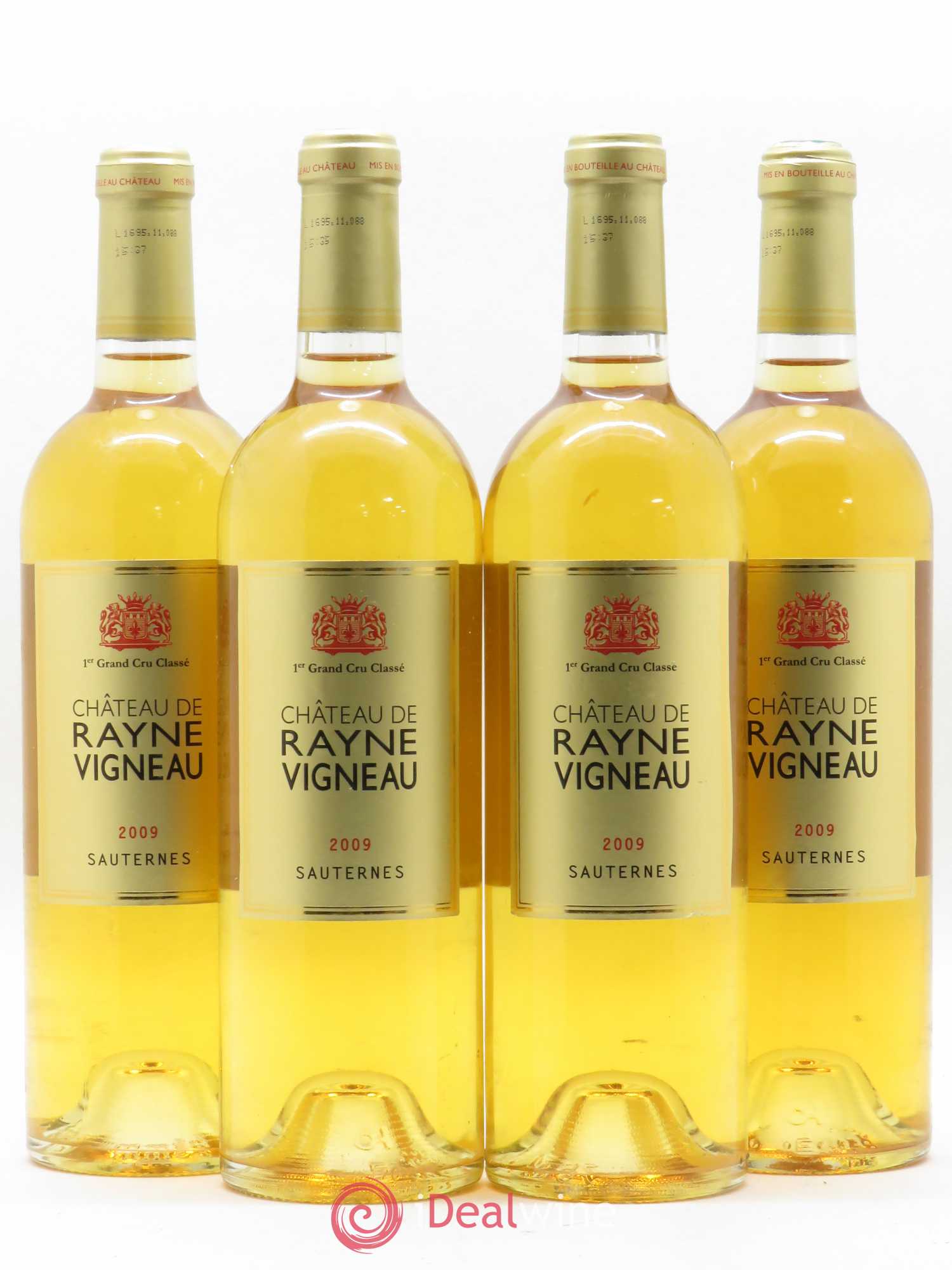 Château de Rayne Vigneau 1er Grand Cru Classé 2009 - Lotto di 4 bottiglie - 0