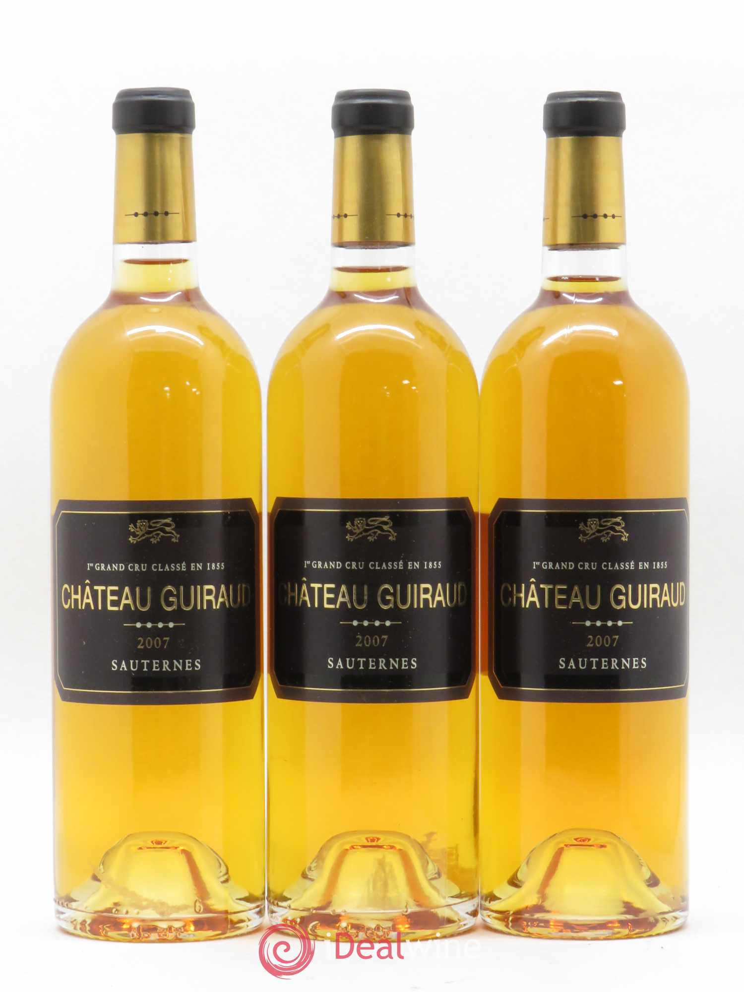 Château Guiraud 1er Grand Cru Classé 2007 - Lotto di 3 bottiglie - 0