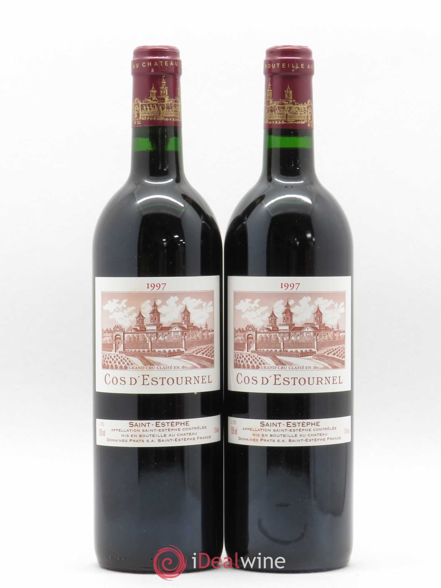 Cos d'Estournel 2ème Grand Cru Classé 1997 - Lot de 2 bouteilles - 0