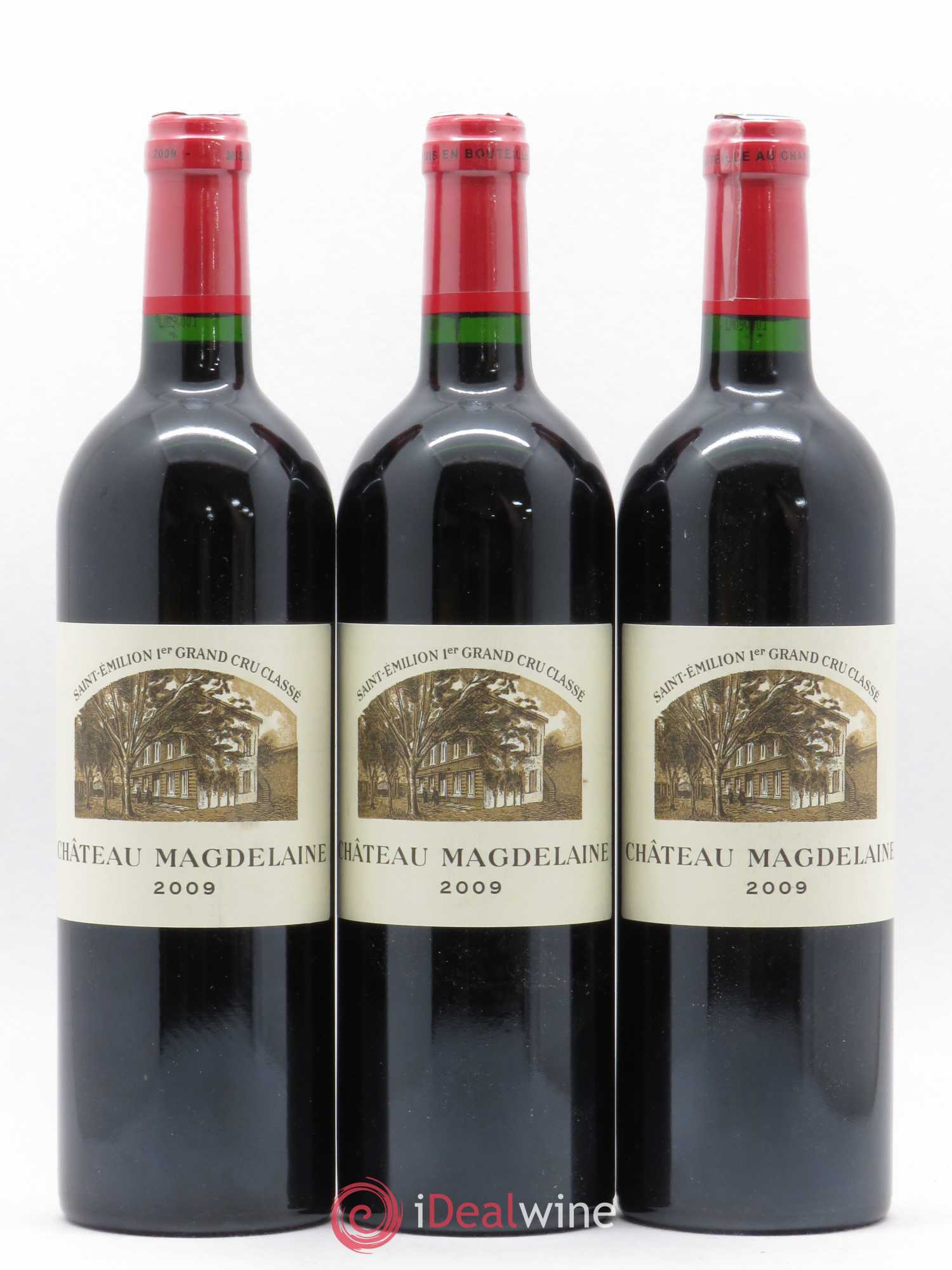 Château Magdelaine 2009 - Lot de 3 bouteilles - 0