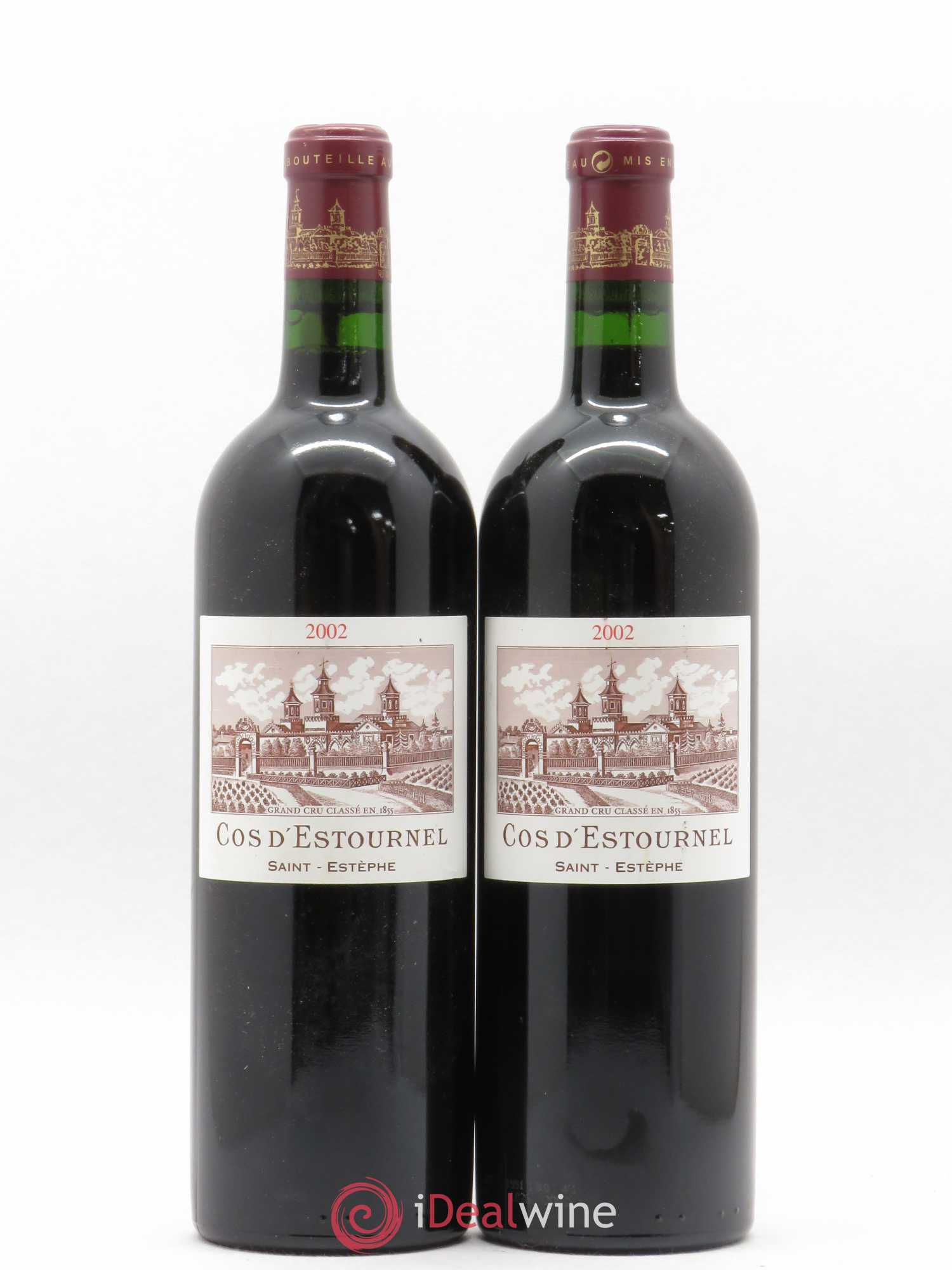 Cos d'Estournel 2ème Grand Cru Classé 2002 - Lot de 2 bouteilles - 0