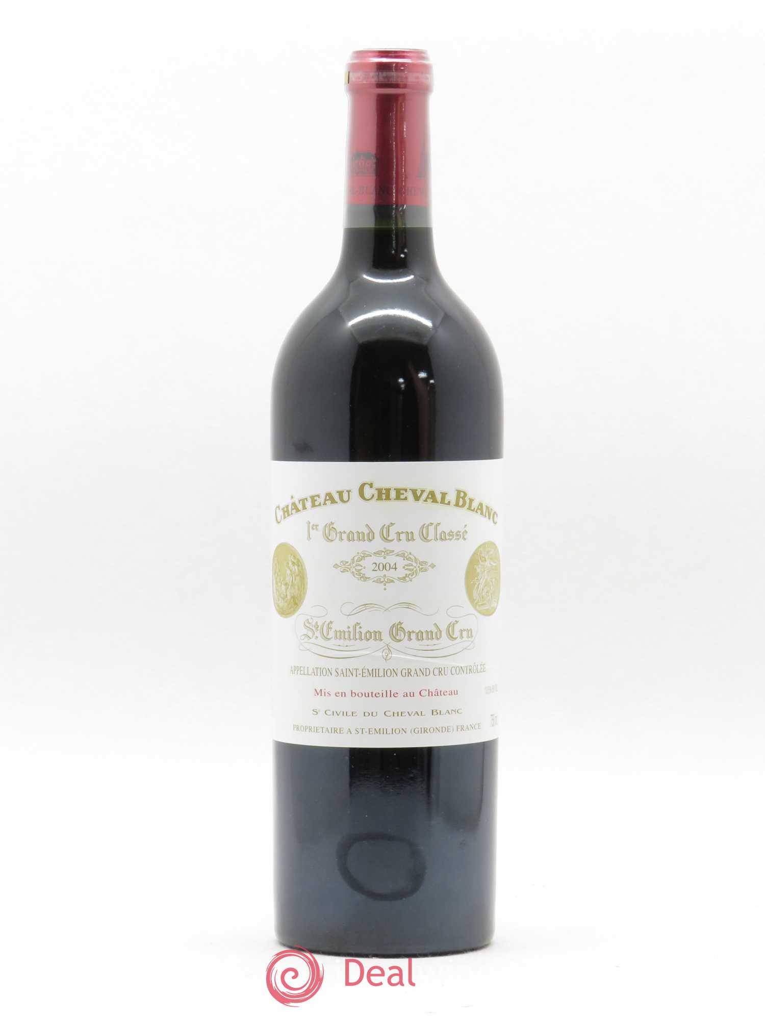 Château Cheval Blanc 1er Grand Cru Classé A 2004 - Lot de 1 bouteille - 0