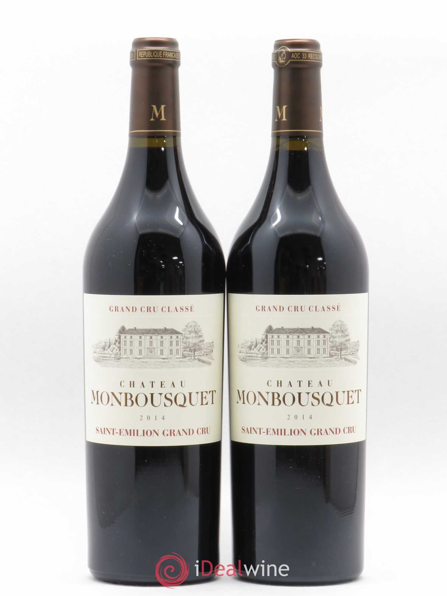 Château Monbousquet Grand Cru Classé 2014 - Lot de 2 bouteilles - 0