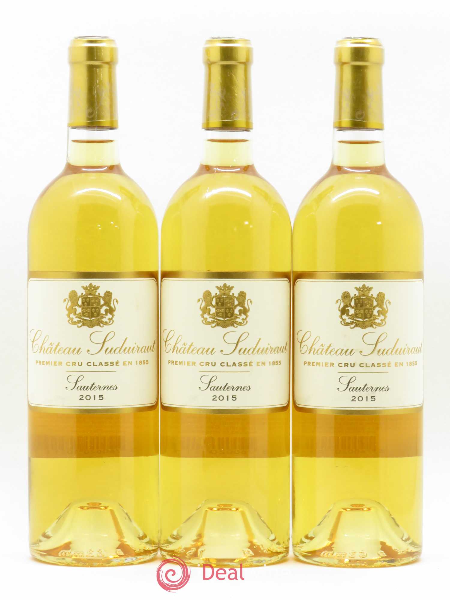 Château Suduiraut 1er Grand Cru Classé 2015 - Lotto di 3 bottiglie - 0