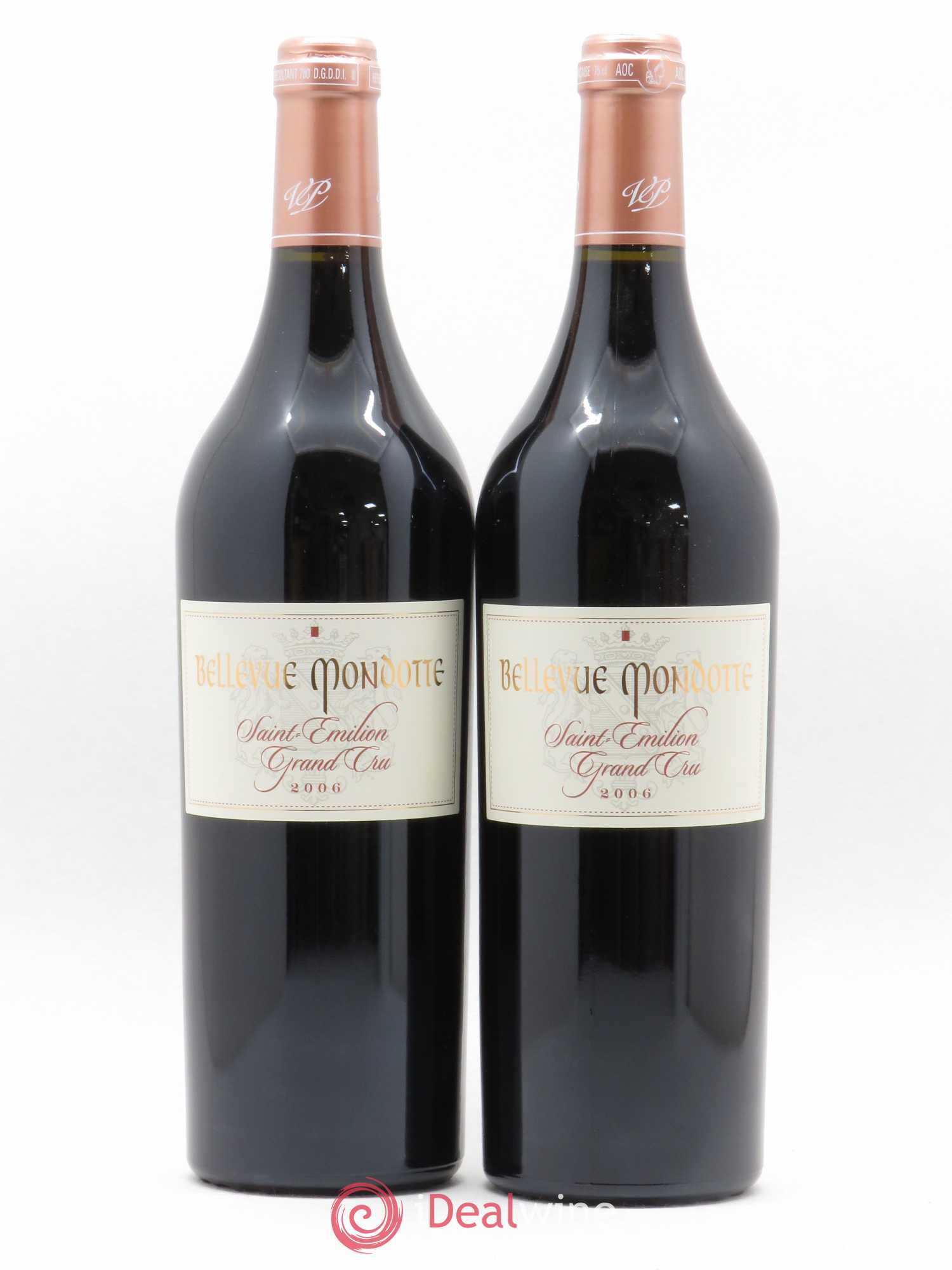 Château Bellevue Mondotte 2006 - Lot de 2 bouteilles - 0