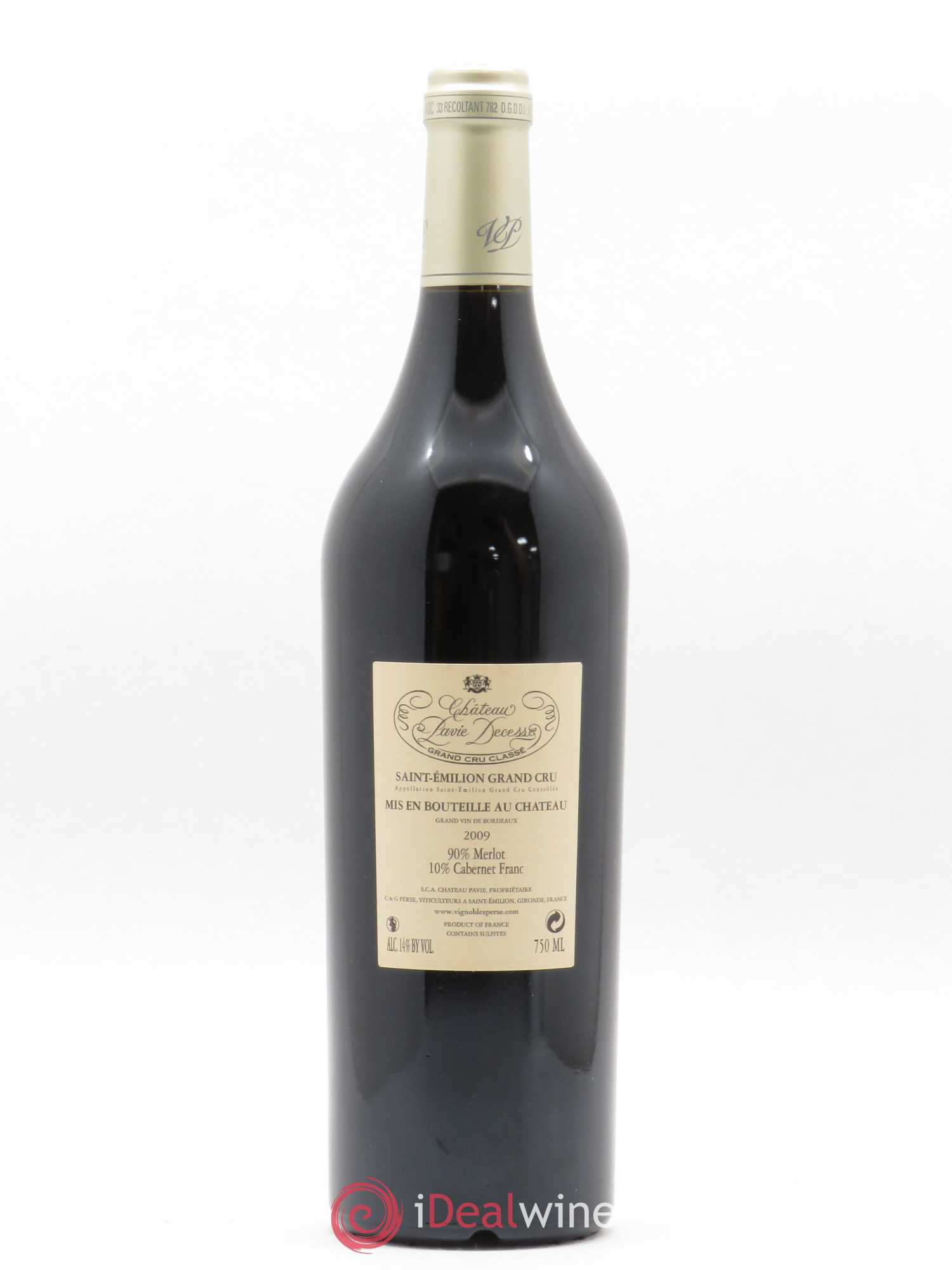 Château Pavie Decesse Grand Cru Classé 2009 - Lot de 1 bouteille - 1