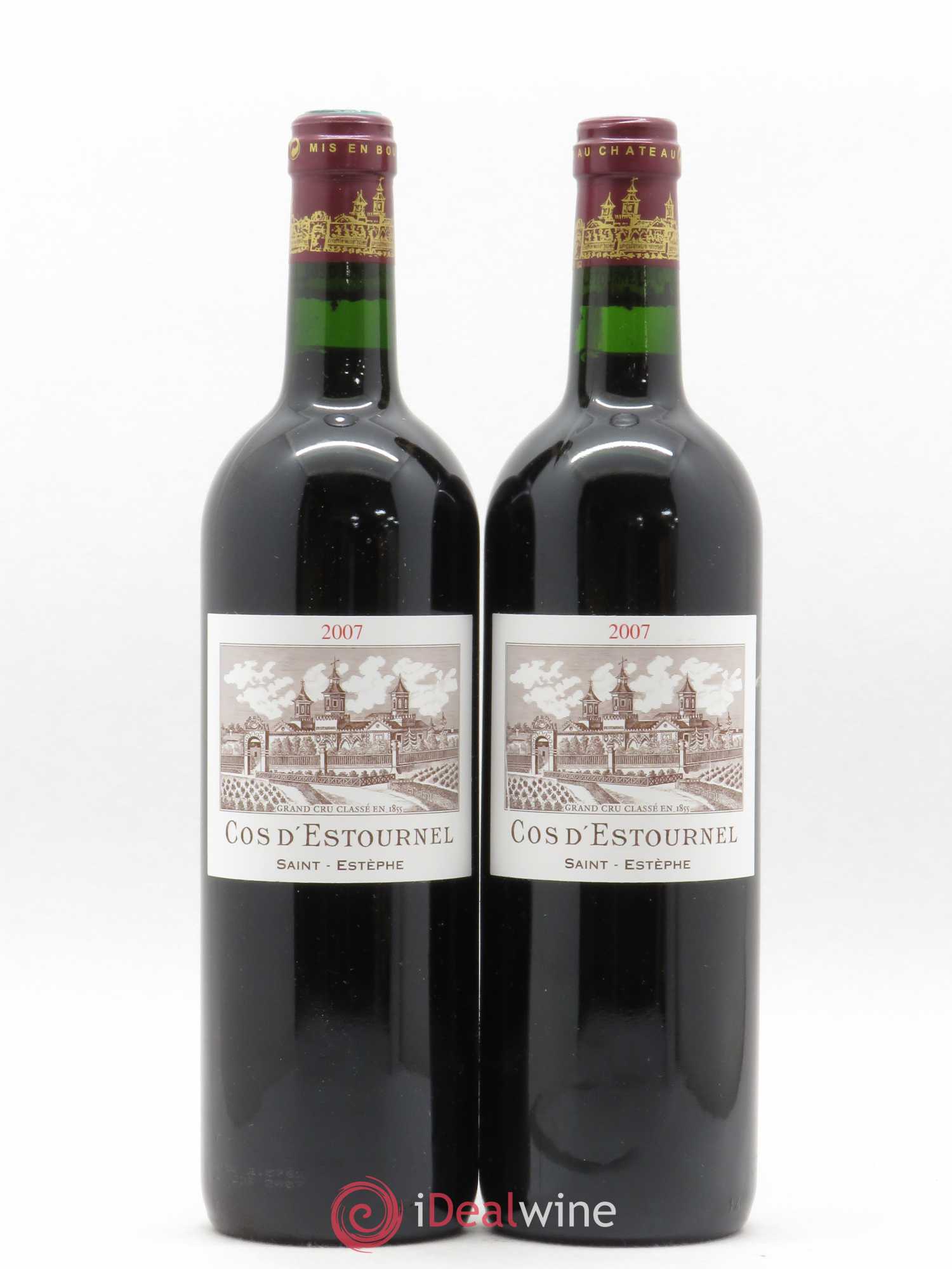 Cos d'Estournel 2ème Grand Cru Classé 2007 - Lot de 2 bouteilles - 0